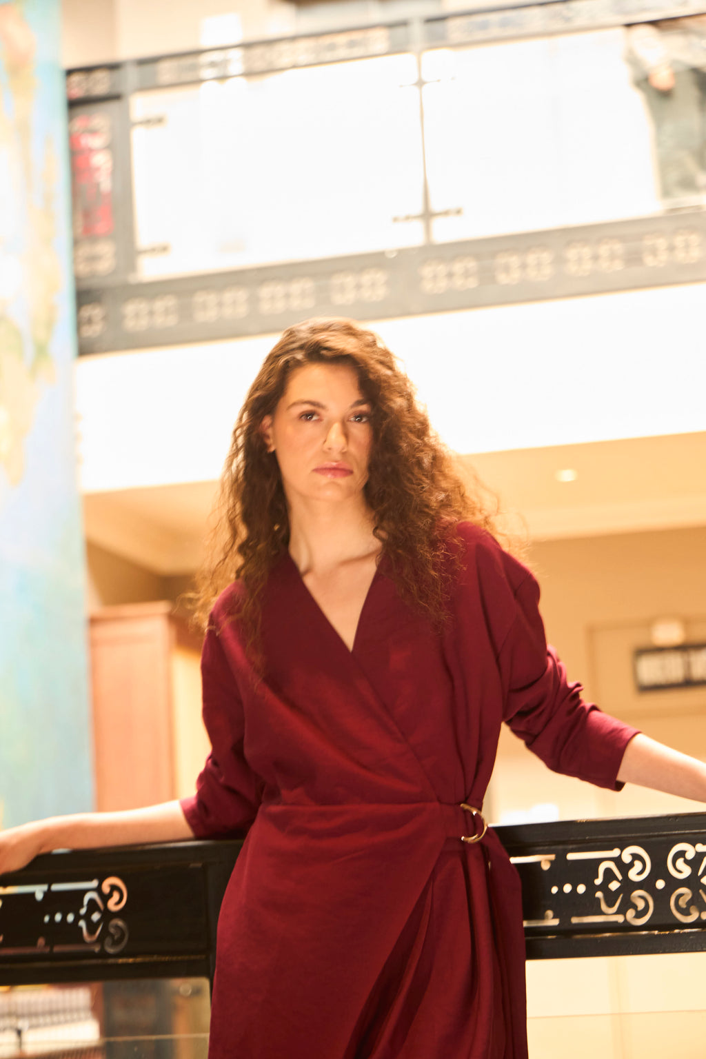 Periple Burgundy Jumpsuit