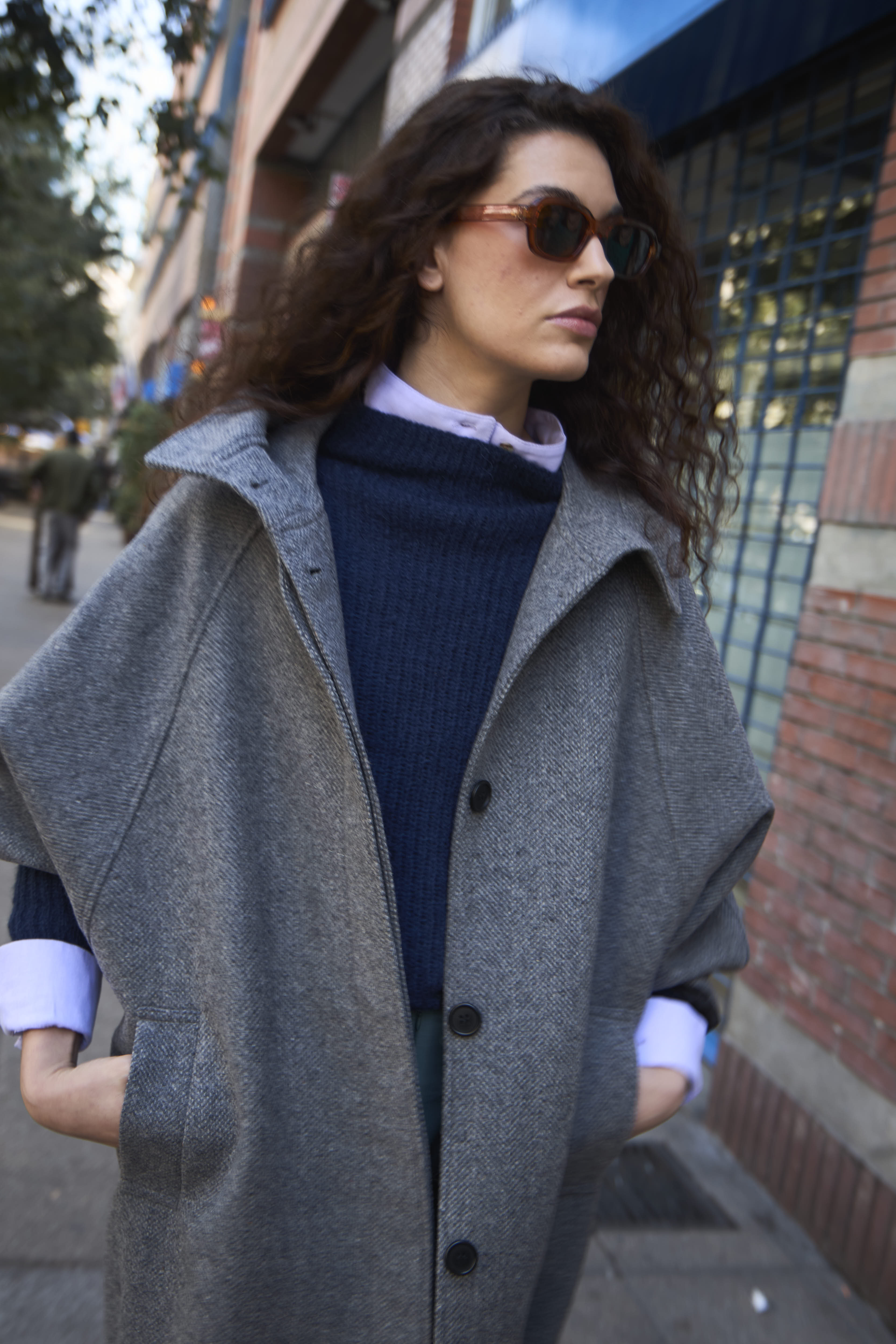 Dunes Gray Wool Jacket