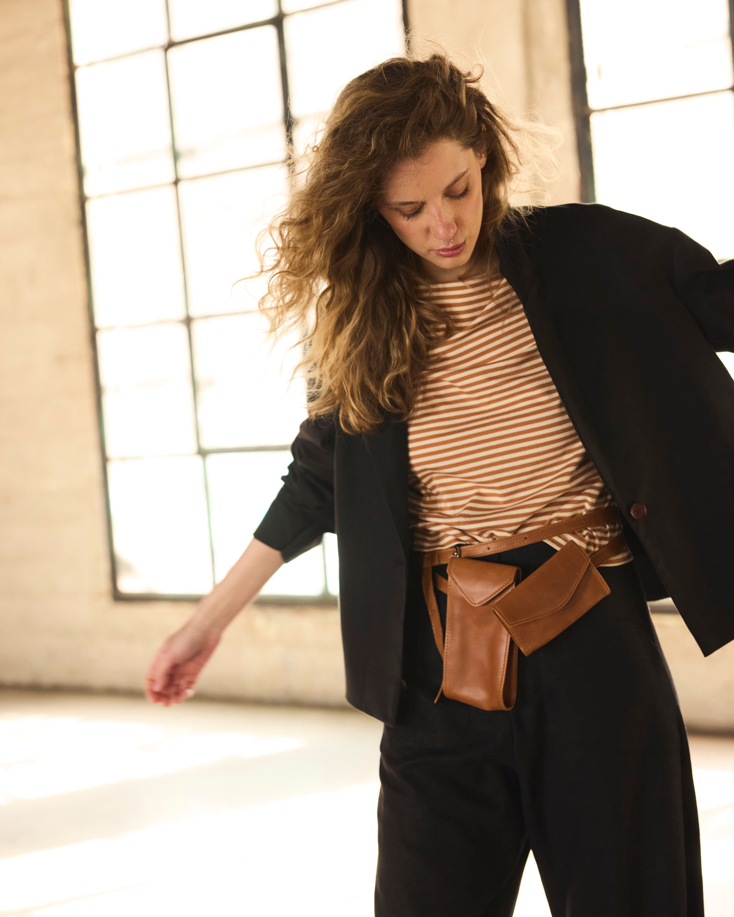 Pantalón Vienne Lino Negro