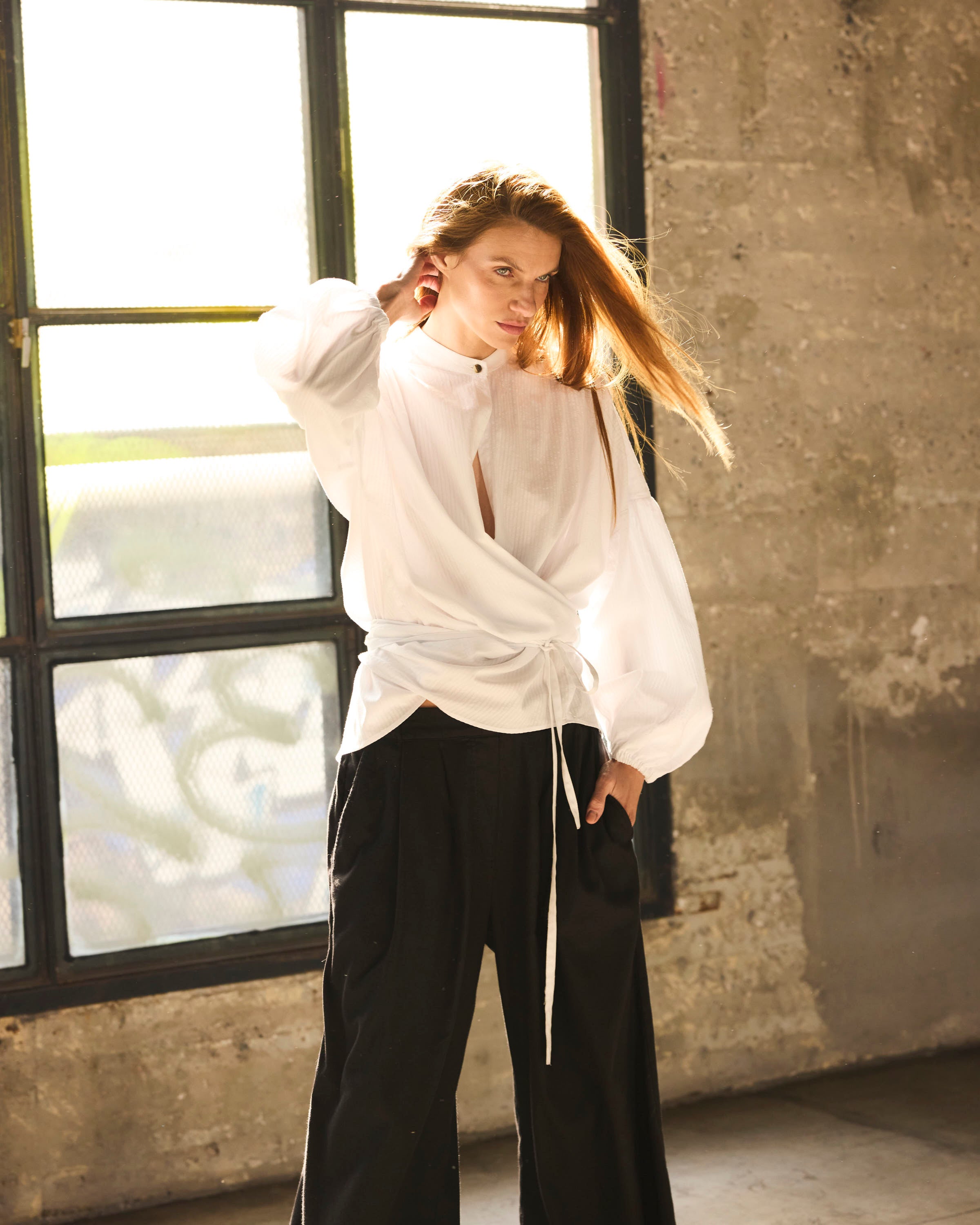 Pantalón Labille Algodón Negro