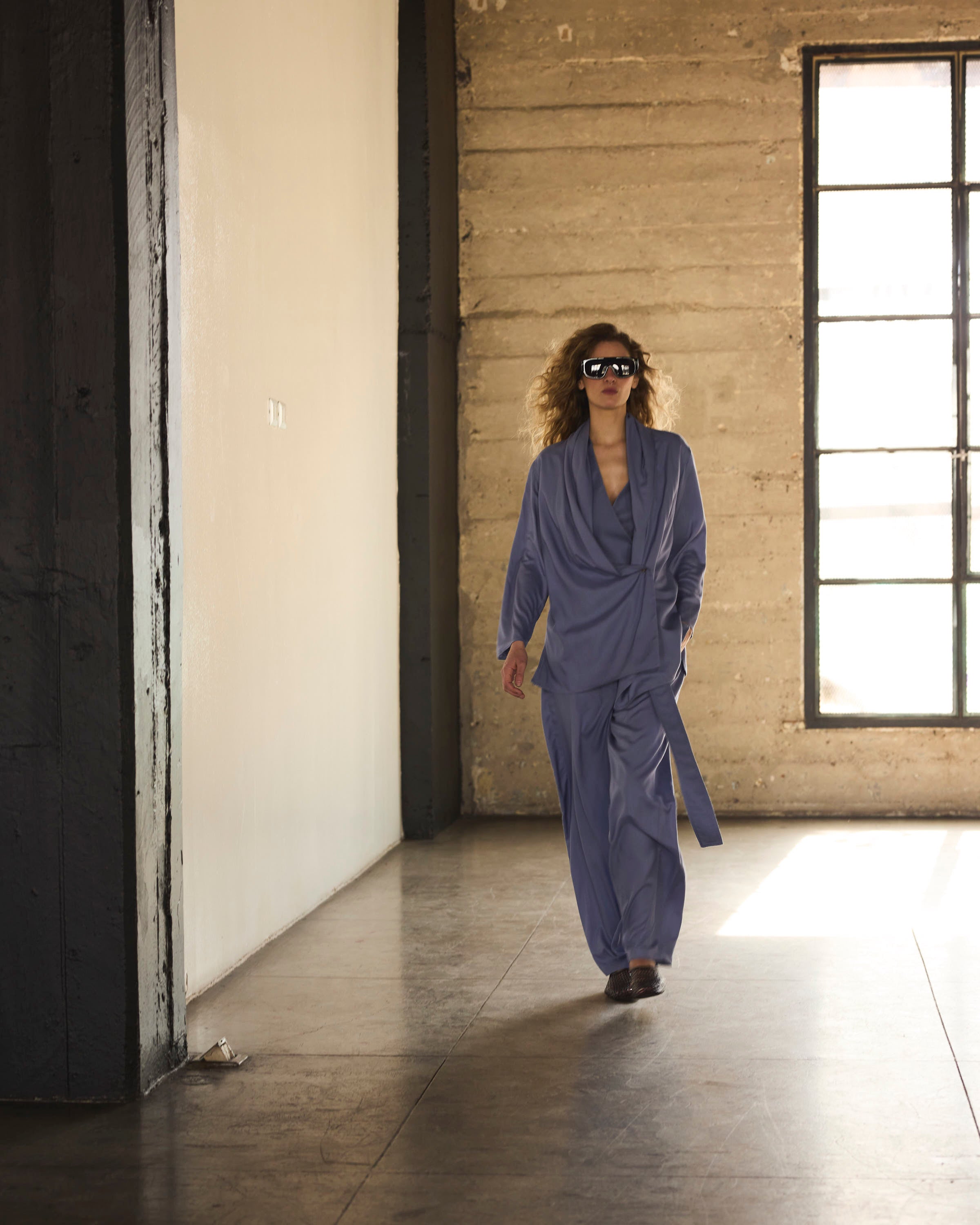 Blazer-Tapado Feu Microseda Lavanda | Limited Edition