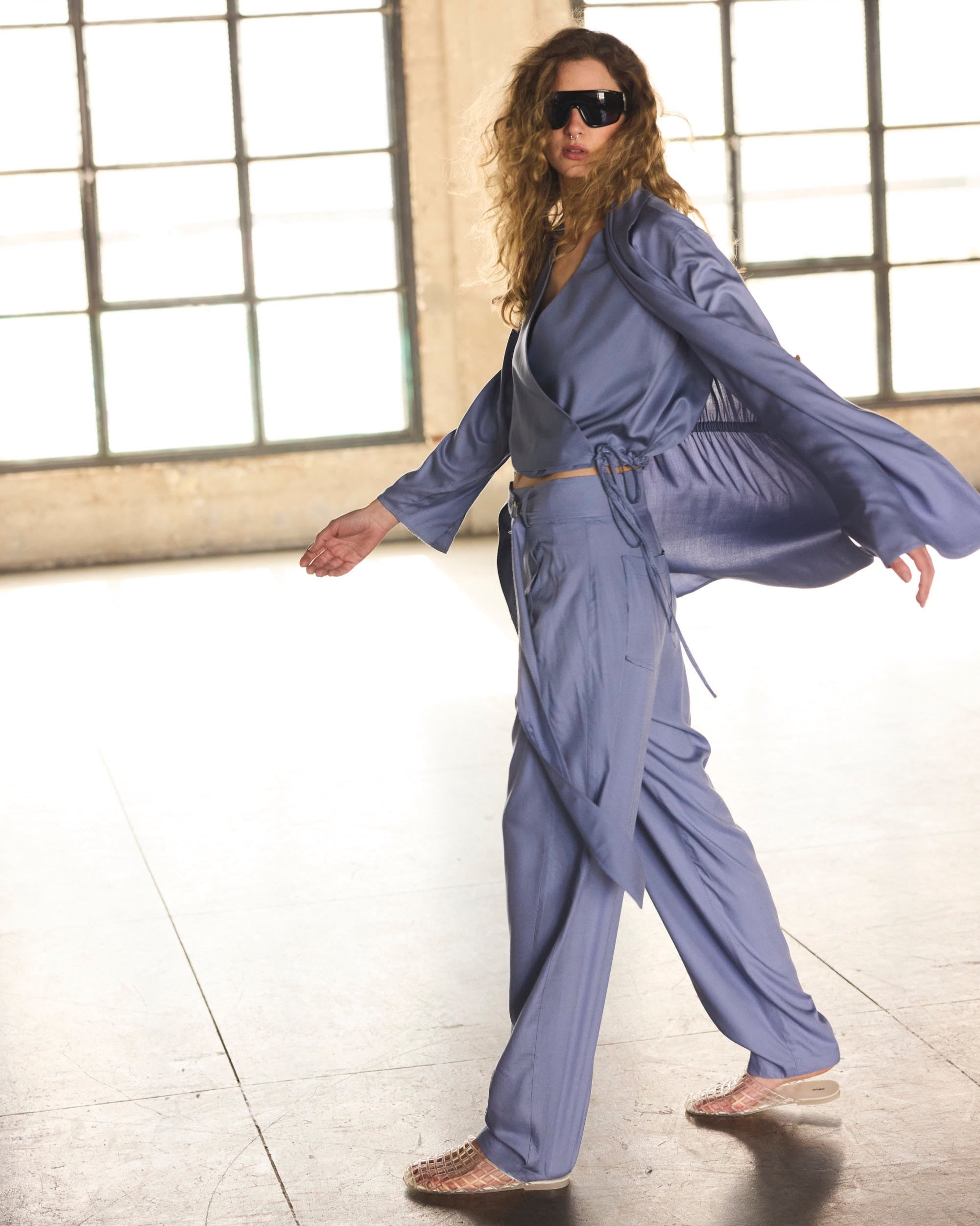 Pantalón Río Microseda Lavanda | Limited Edition