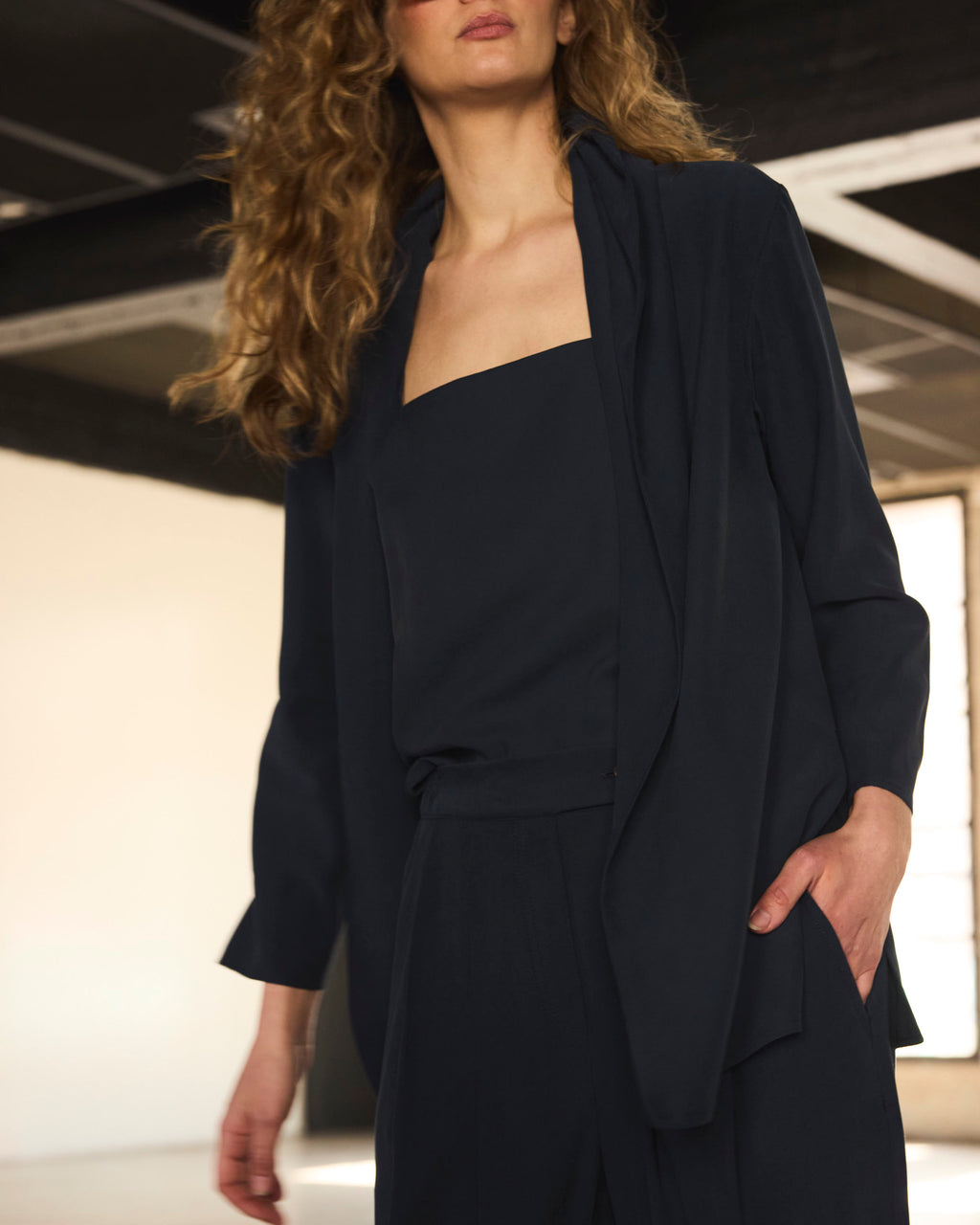 Blazer Temeraire Cupro Navy