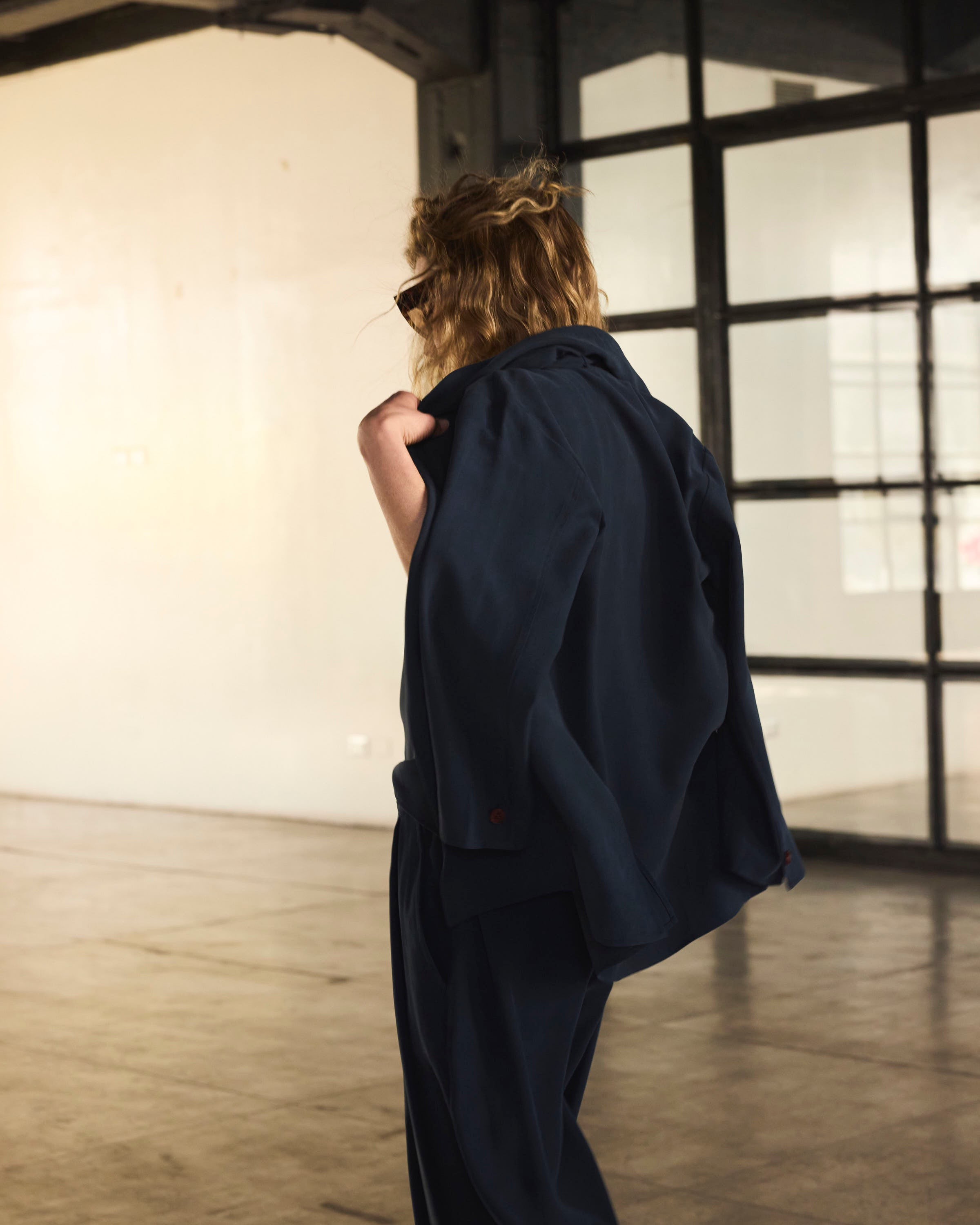 Blazer Temeraire Cupro Navy