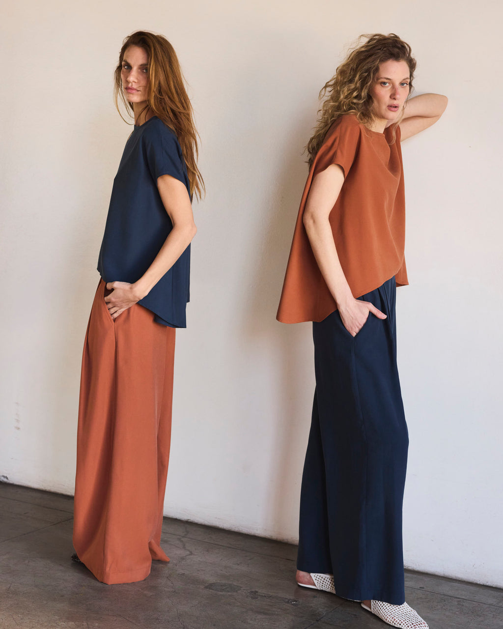 Top Sagasse Cupro Brick