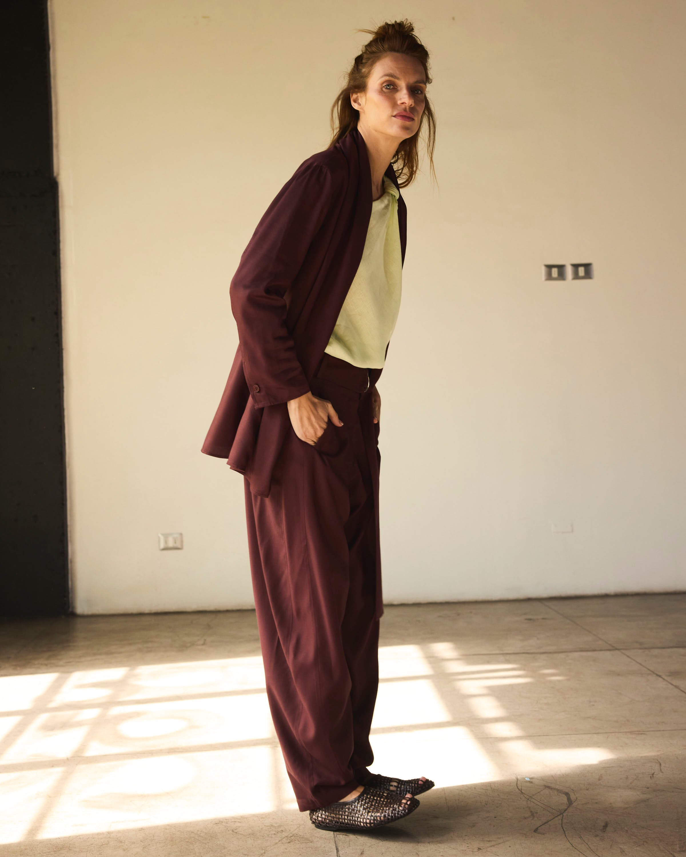 Pantalón Río Microseda Malbec | Limited Edition