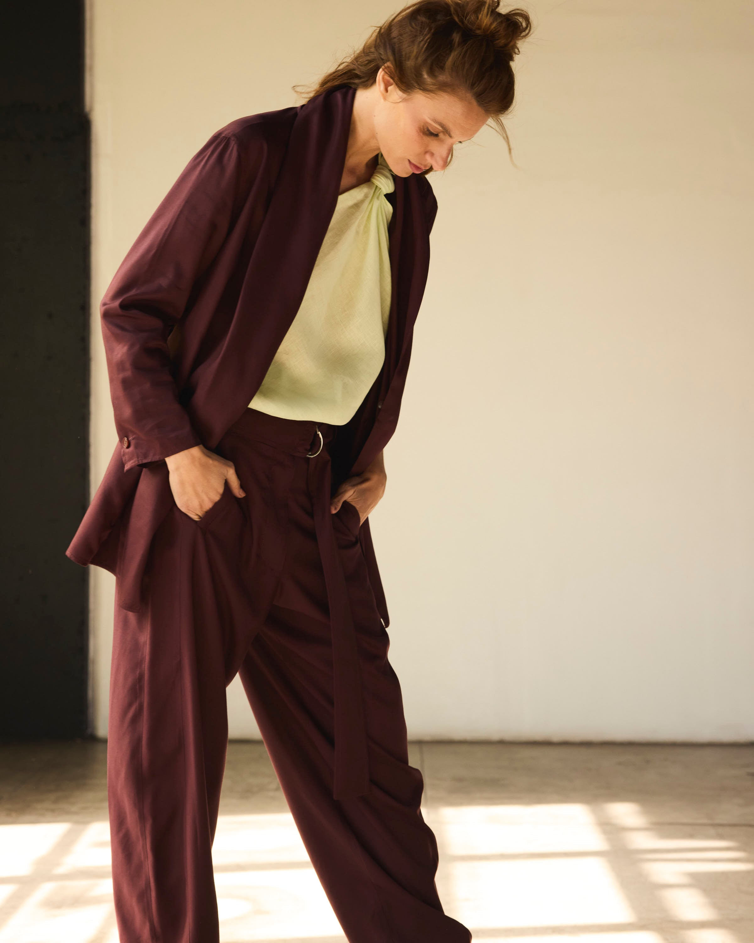 Pantalón Río Microseda Malbec | Limited Edition