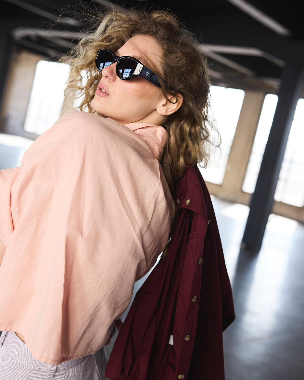 Blusa Dorsay 100% Algodón Melón