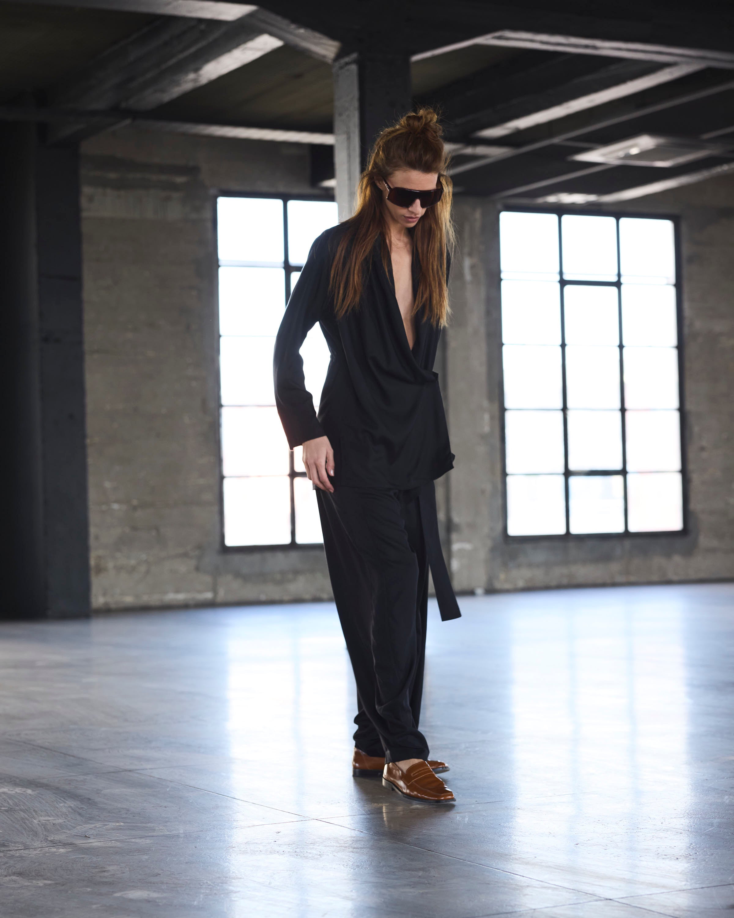 Pantalón Río Microseda Negro | Limited Edition