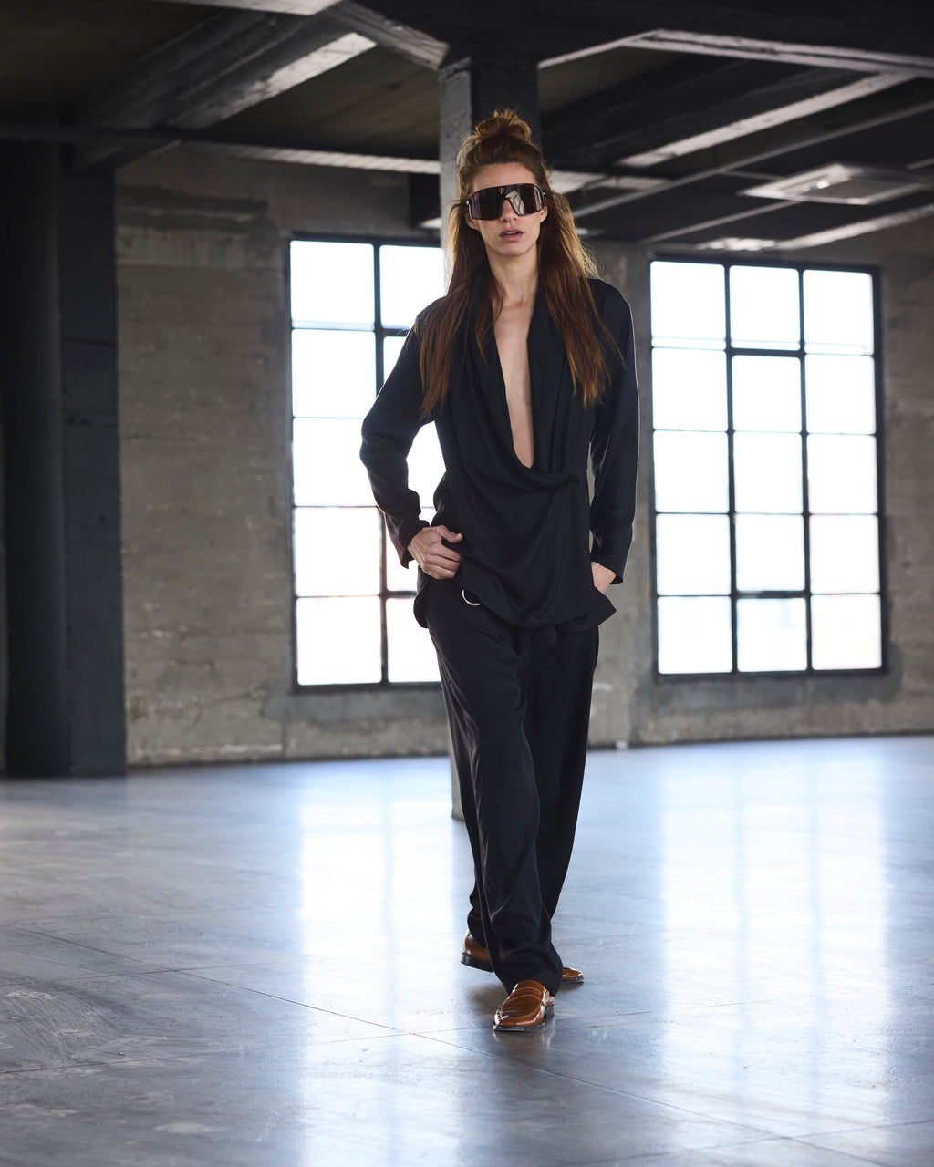 Pantalón Río Microseda Negro | Limited Edition