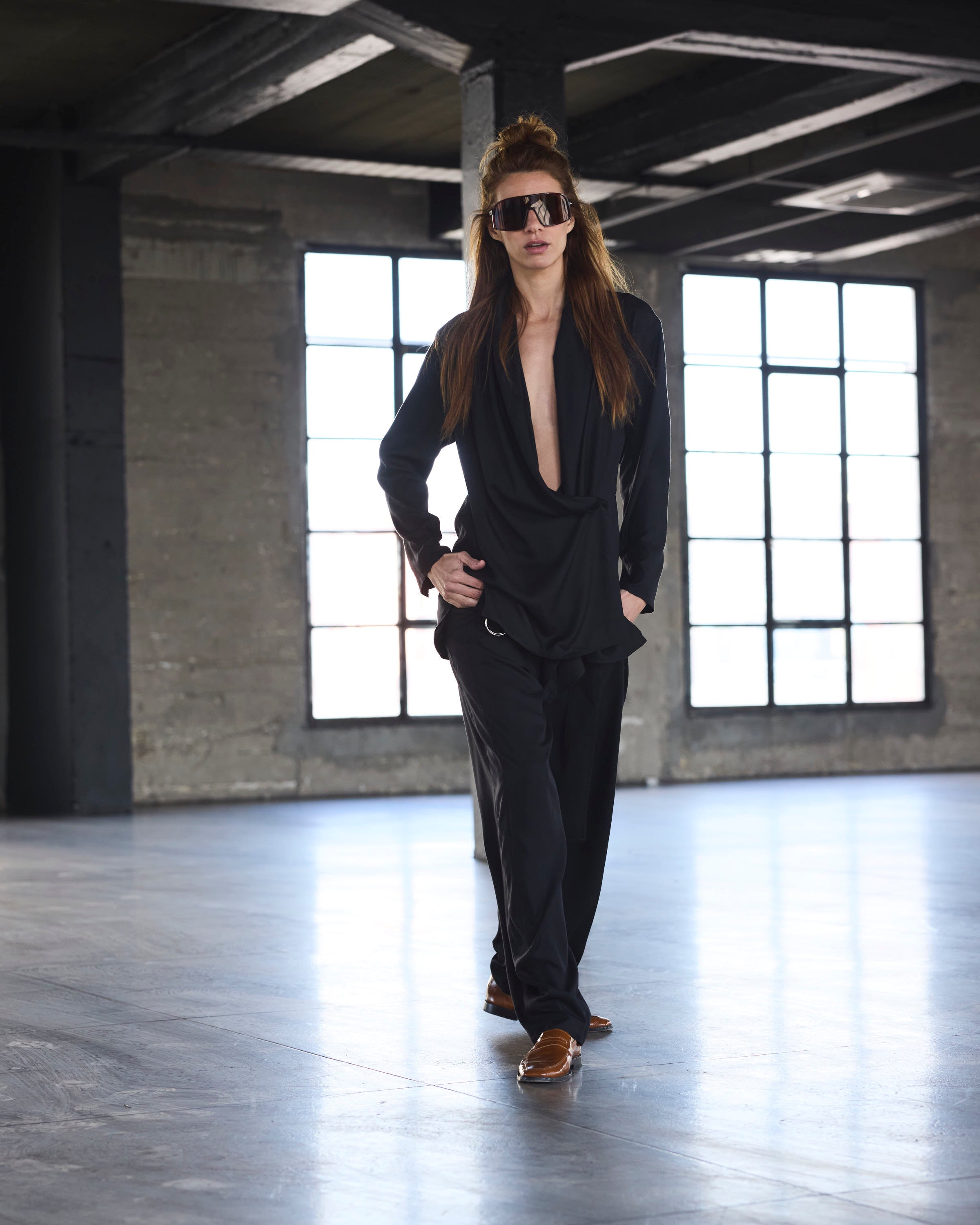 Pantalón Río Microseda Negro | Limited Edition