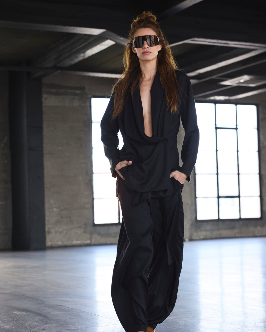 Pantalón Río Microseda Negro | Limited Edition