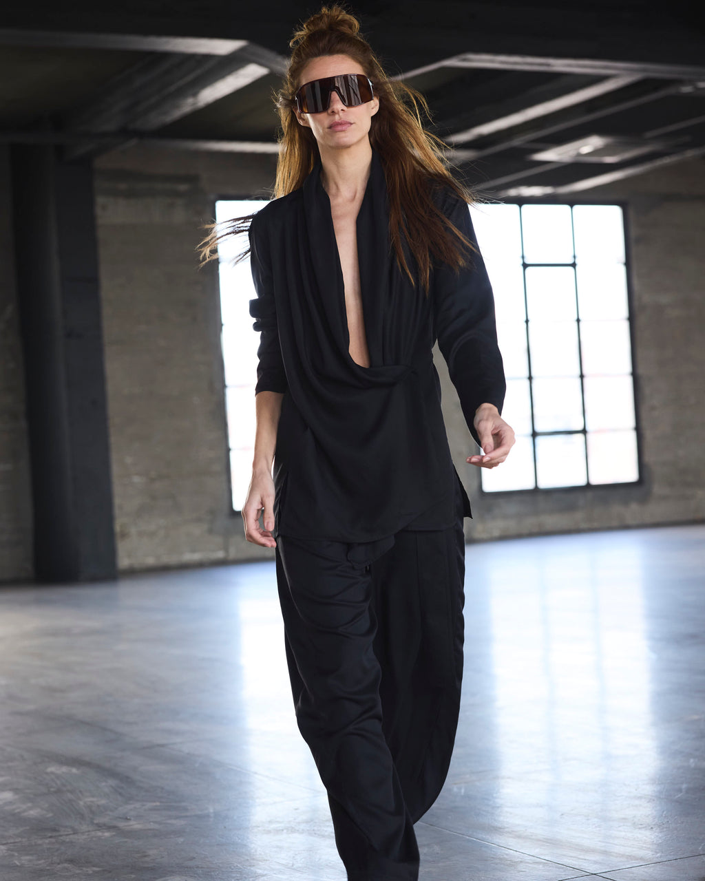 Blazer-Tapado Feu Microseda Negro | Limited Edition