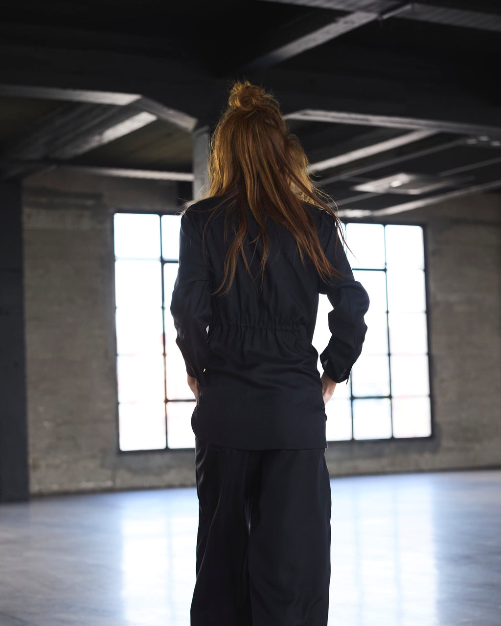 Blazer-Tapado Feu Microseda Negro | Limited Edition