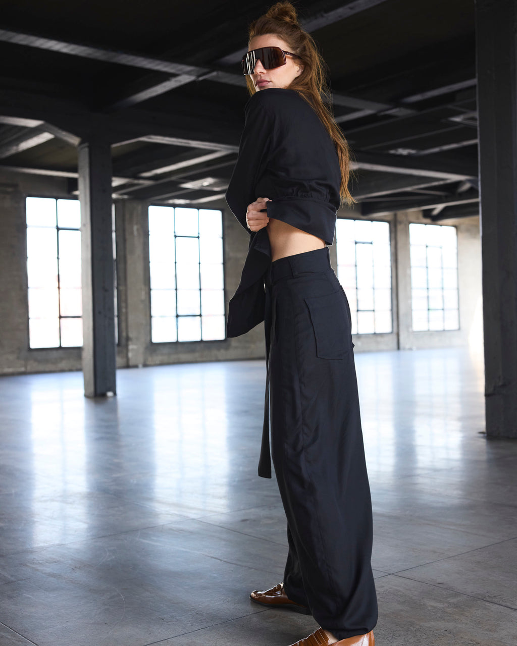 Pantalón Río Microseda Negro | Limited Edition