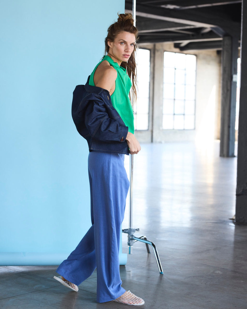 Top Courage 100% Algodón Verde