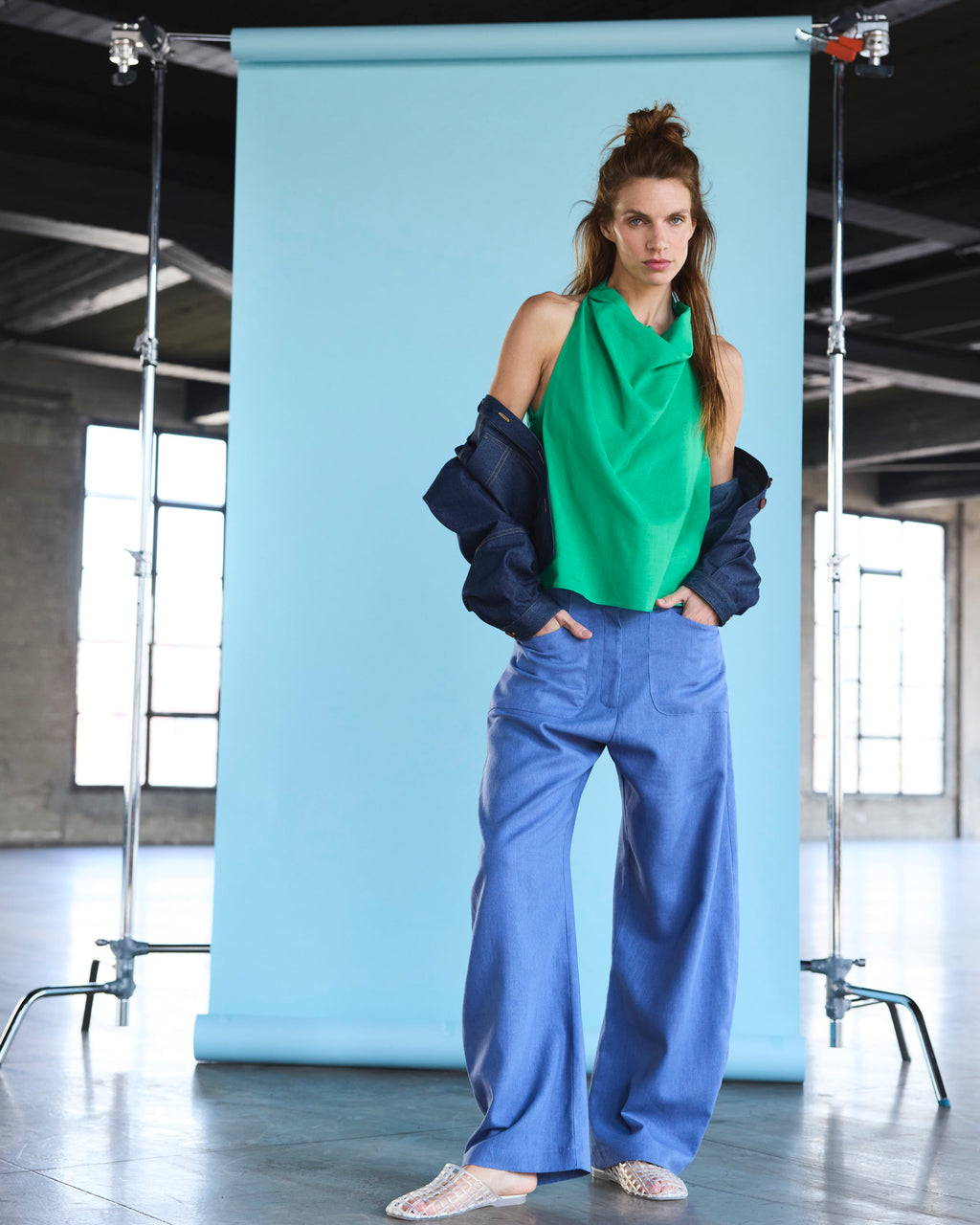 Top Courage 100% Algodón Verde