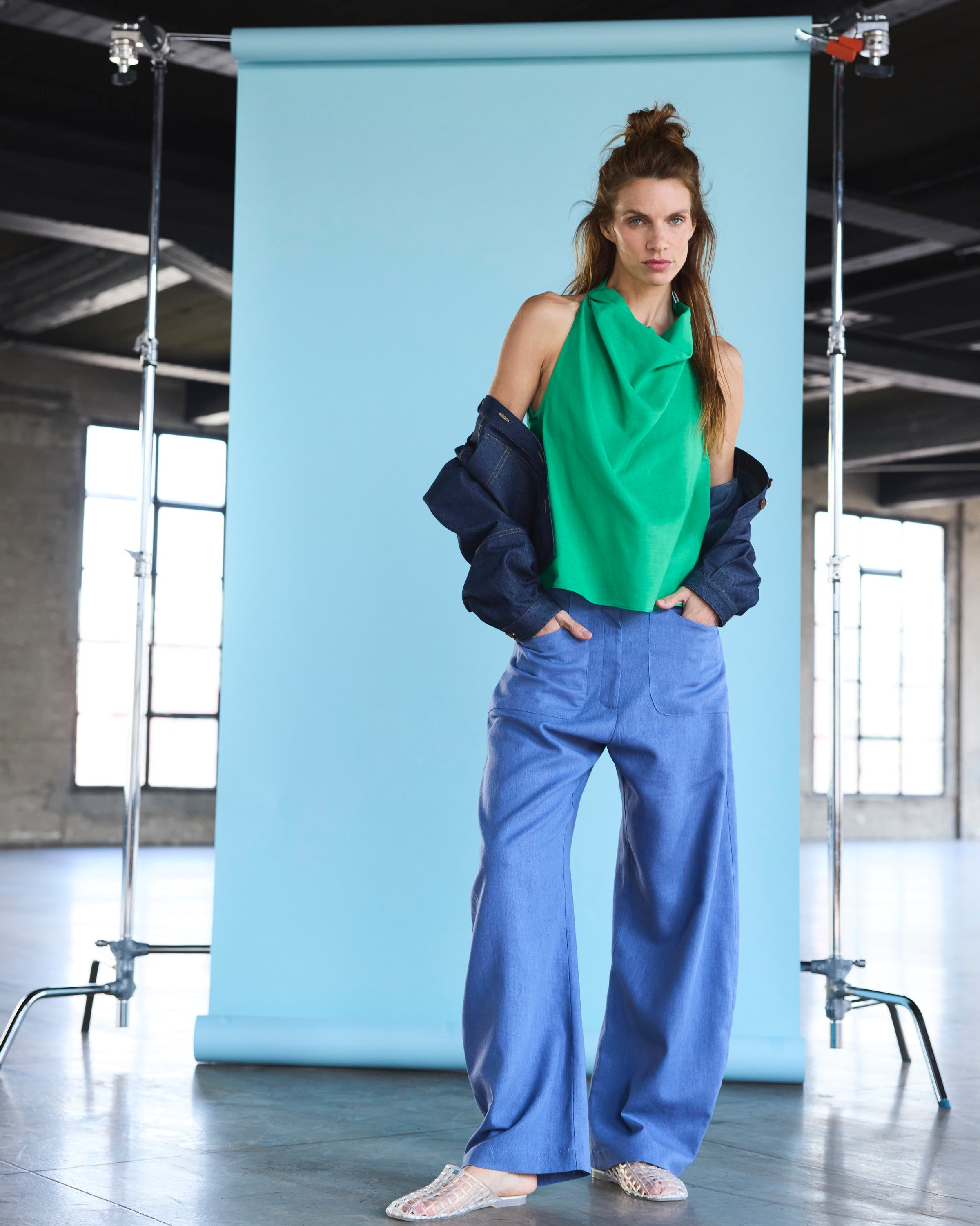 Top Courage 100% Algodón Verde