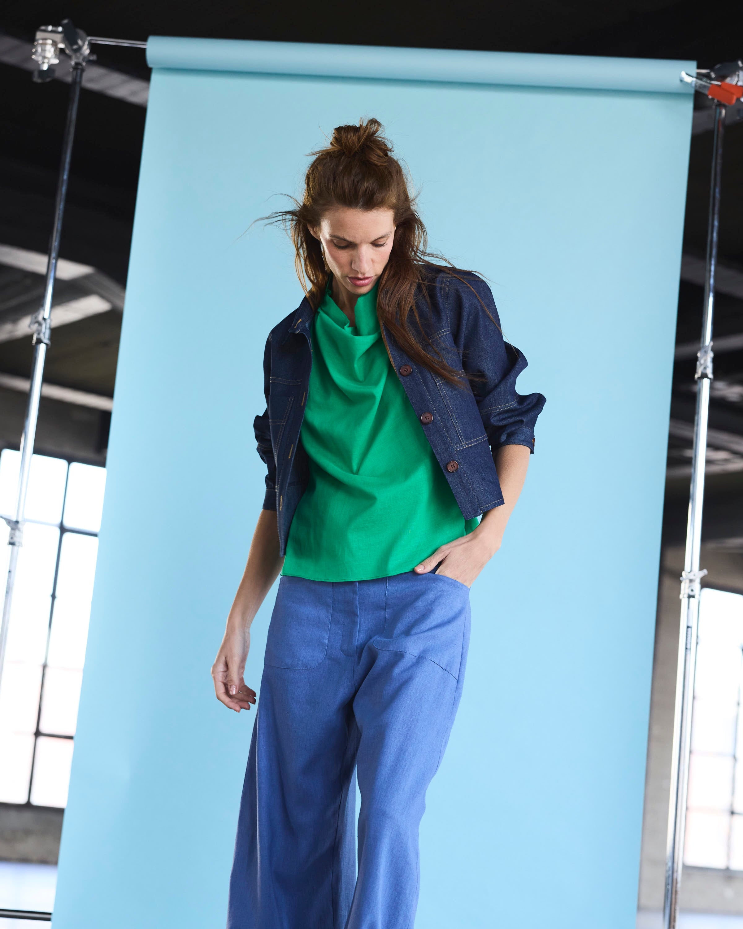 Top Courage 100% Algodón Verde