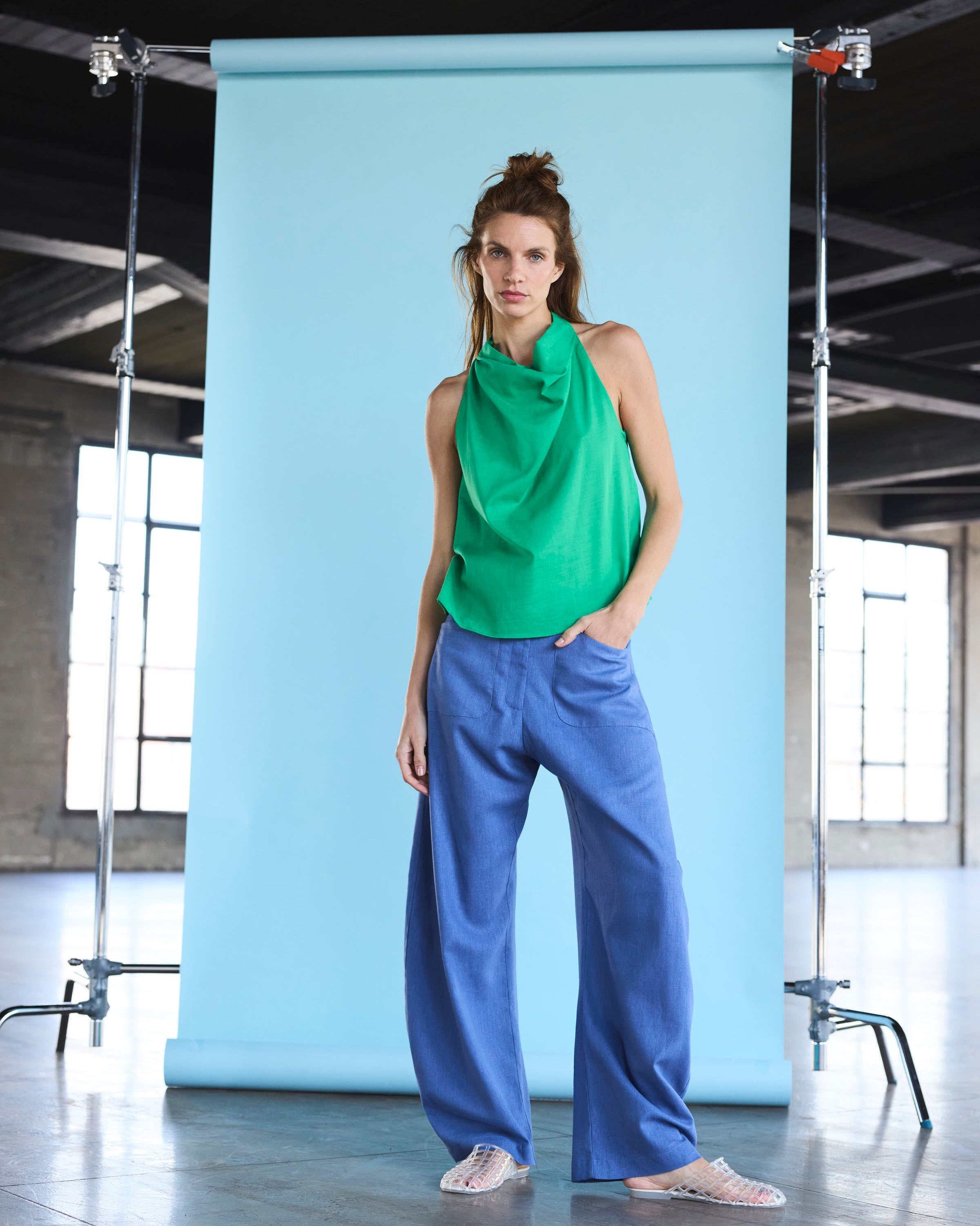 Top Courage 100% Algodón Verde