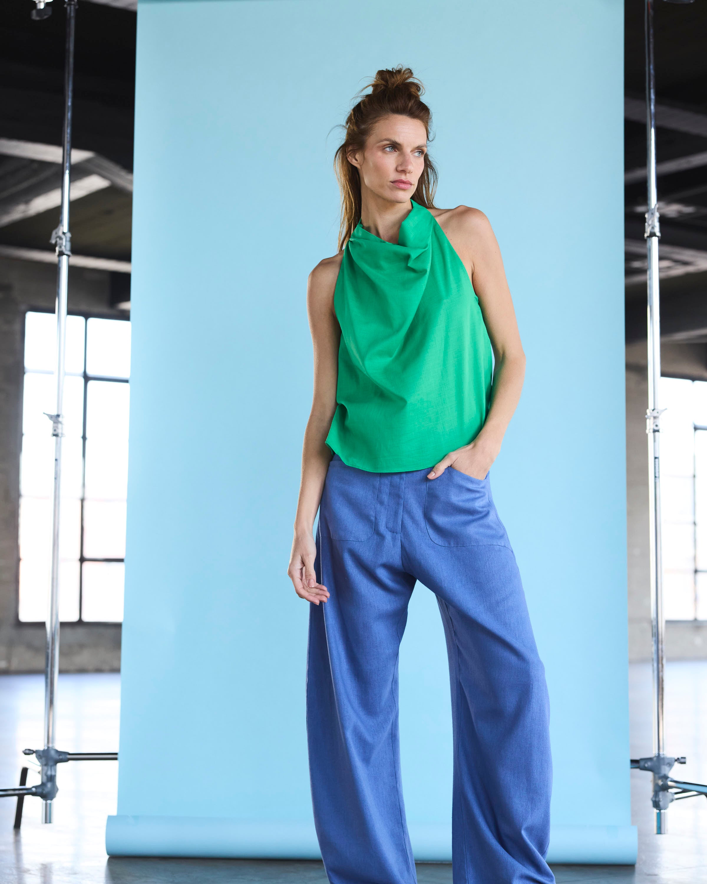 Top Courage 100% Algodón Verde