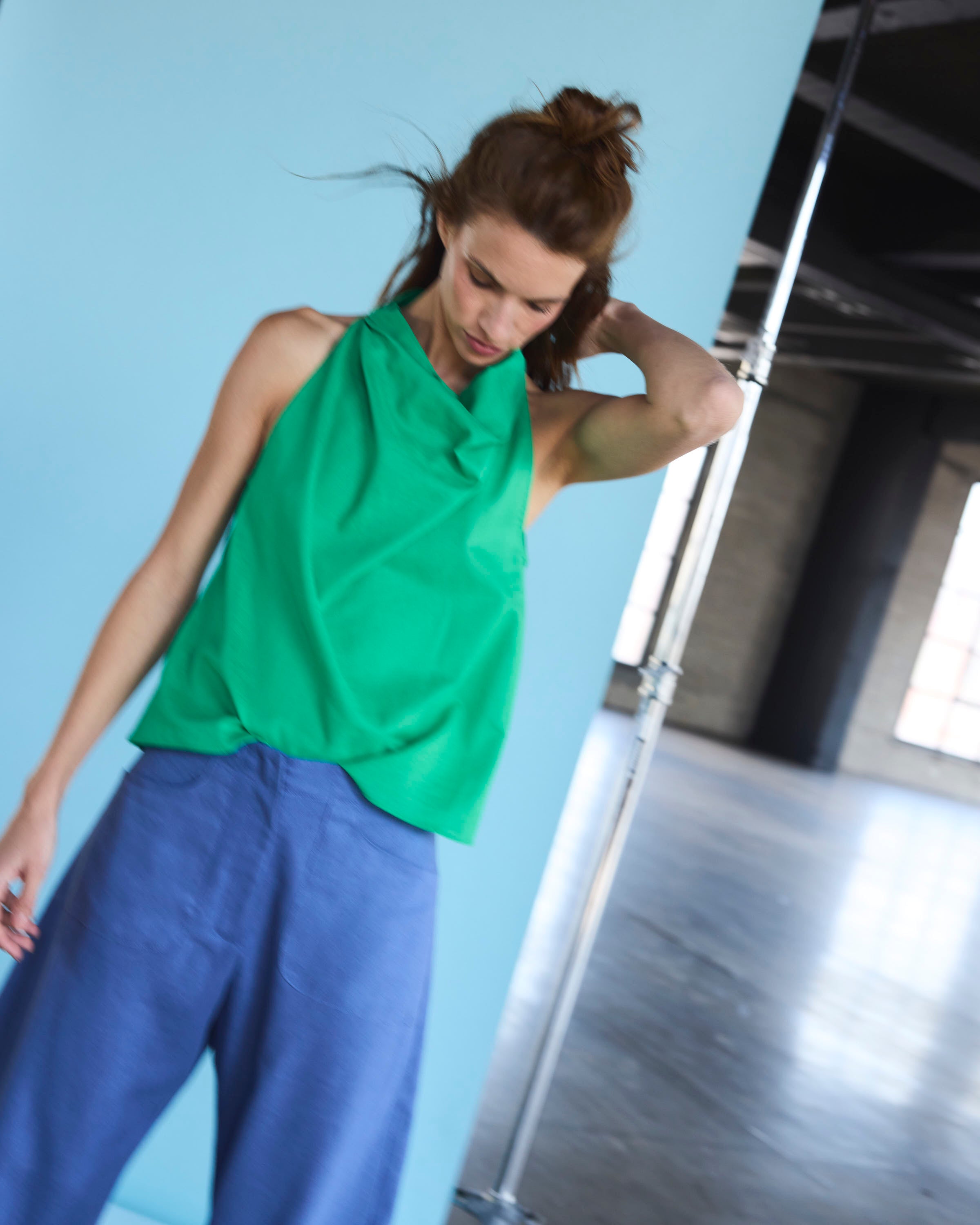 Top Courage 100% Algodón Verde