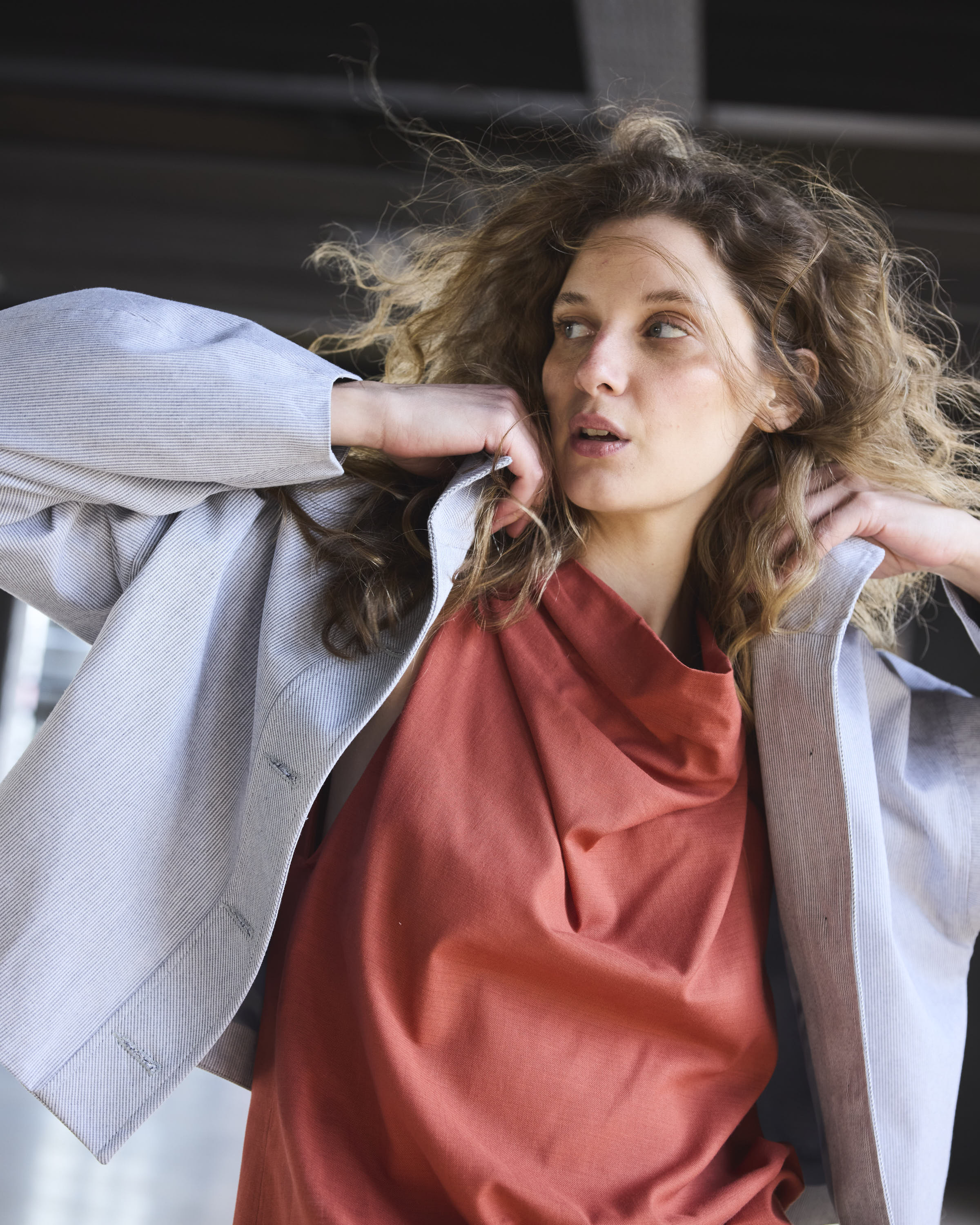 Top Courage 100% Algodón Terracota