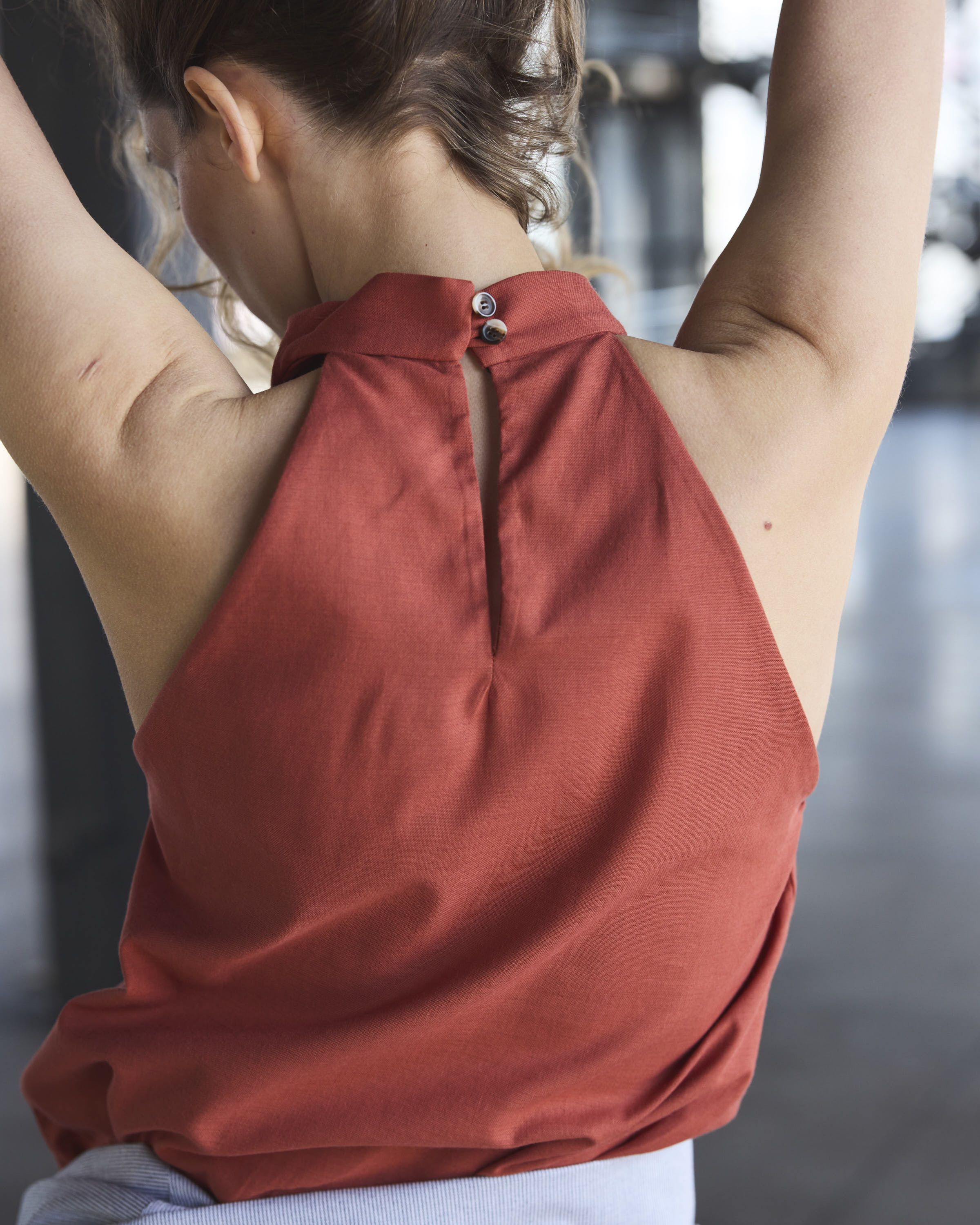 Top Courage 100% Algodón Terracota