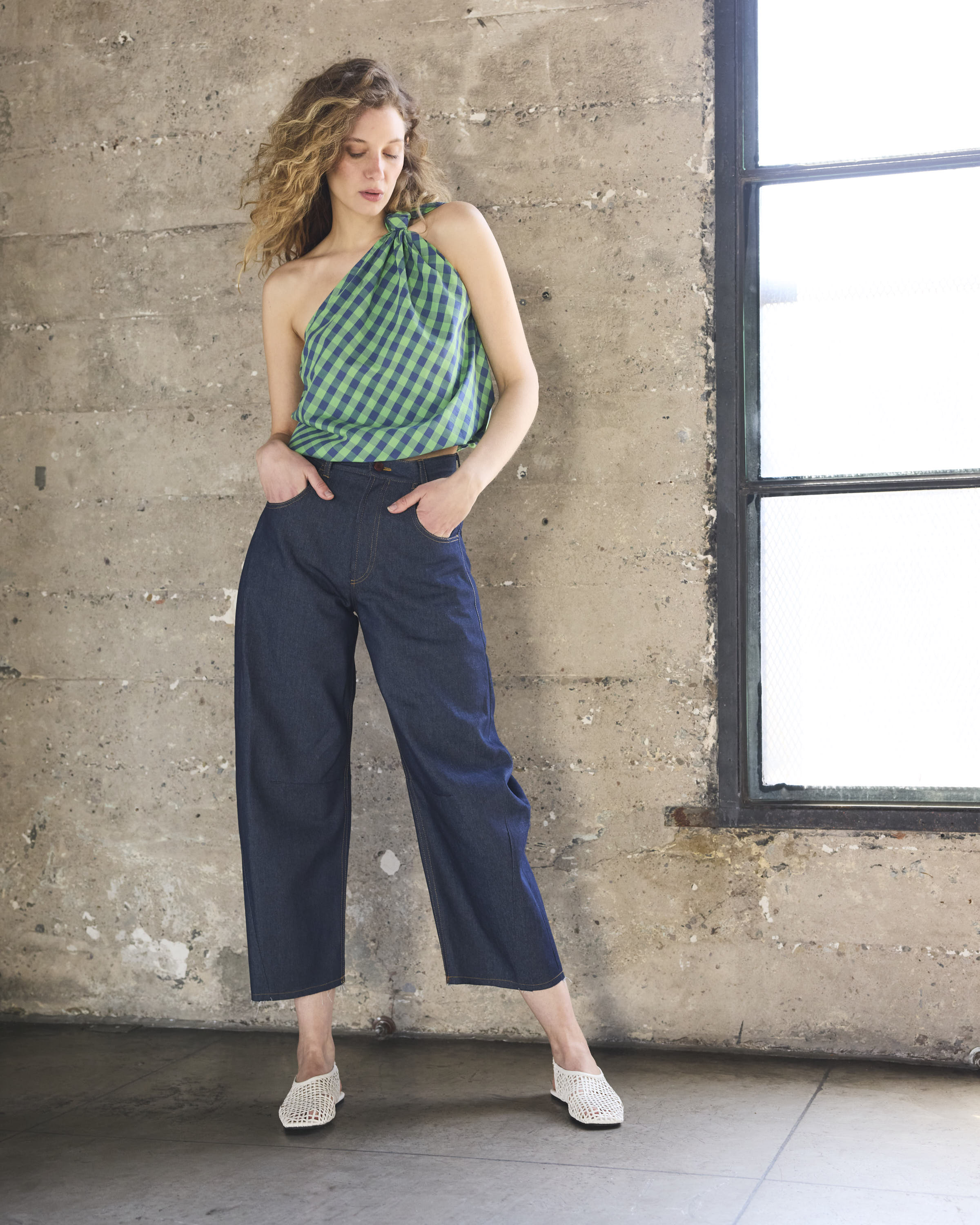 Pantalón Daft Denim Azul