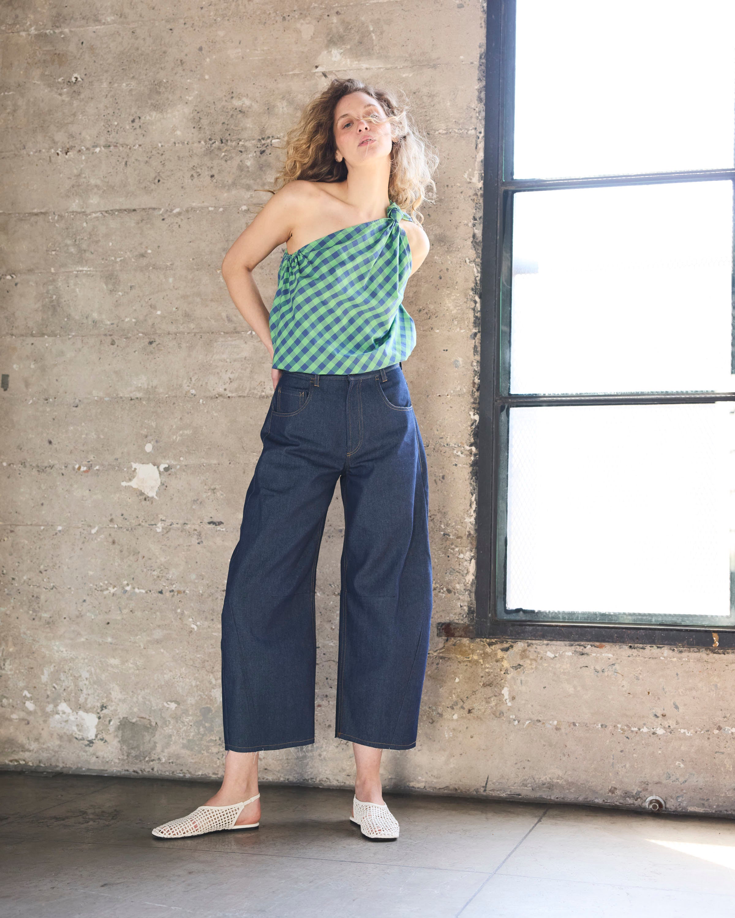 Pantalón Daft Denim Azul