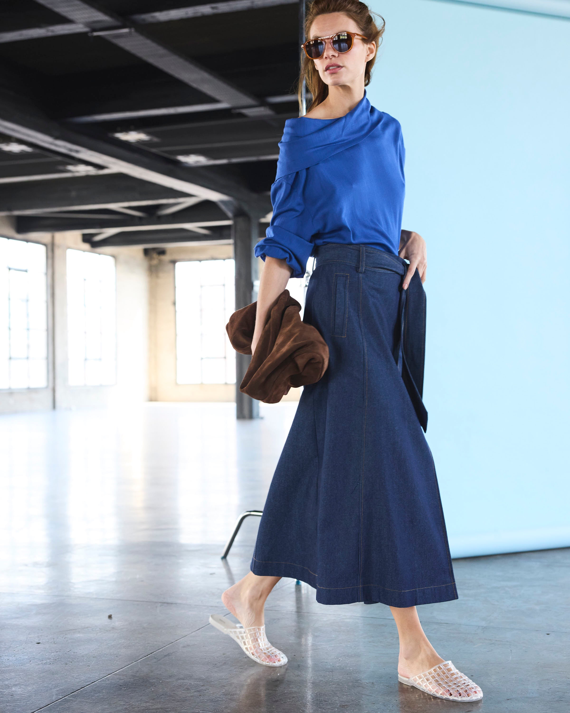 Blusa Nuage AzuL Rey