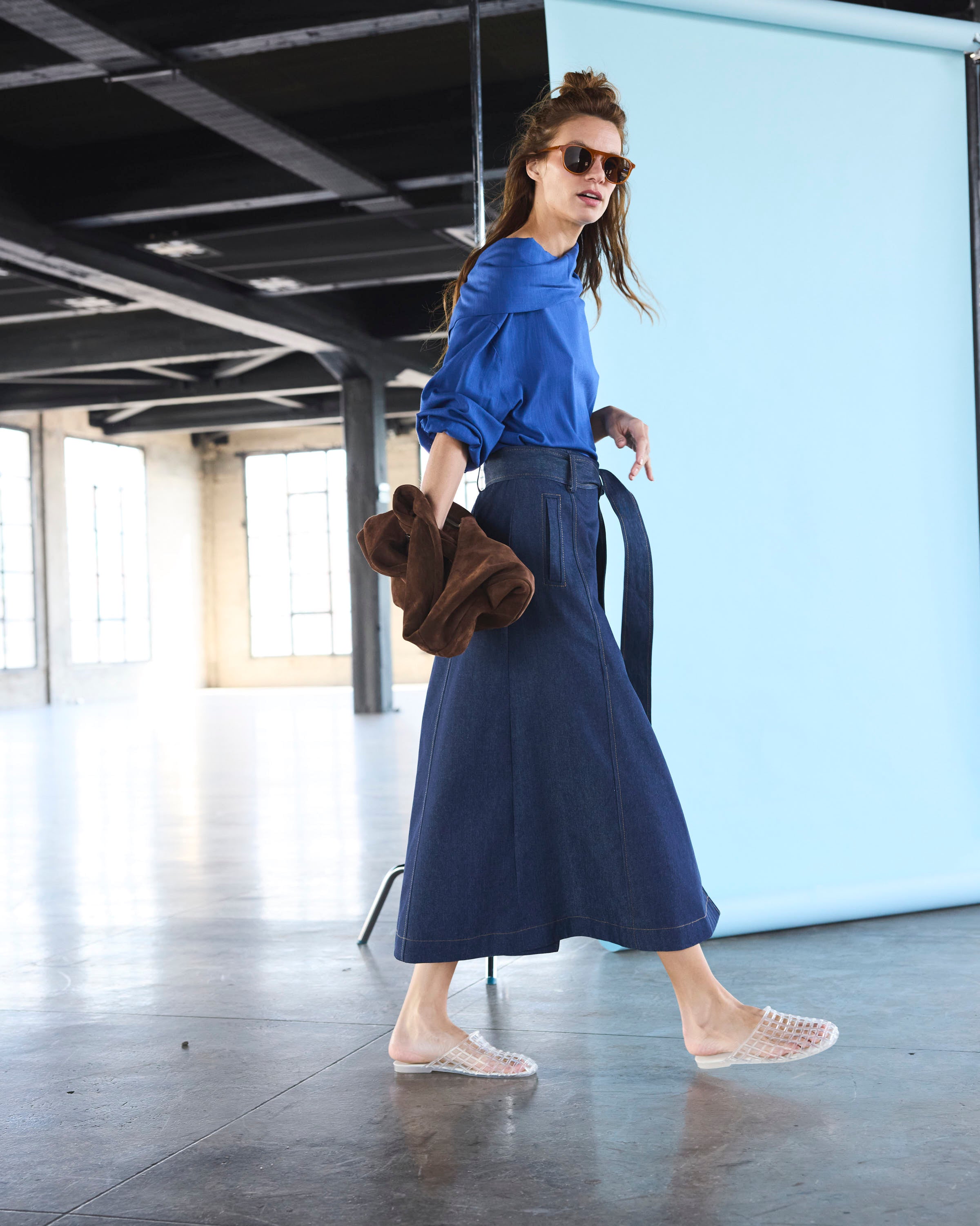 Blusa Nuage AzuL Rey