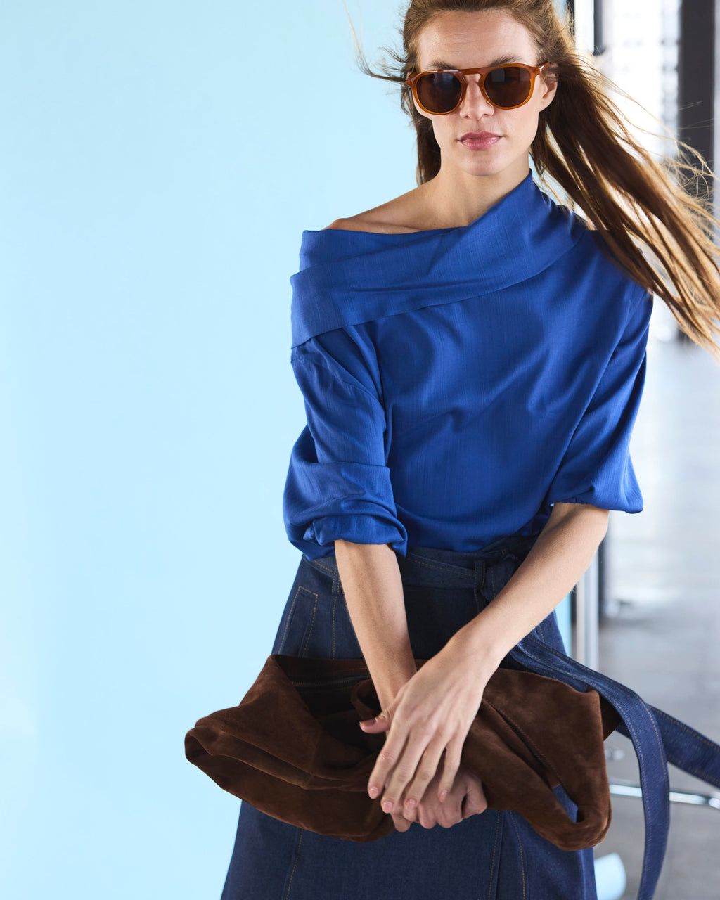 Blusa Nuage AzuL Rey