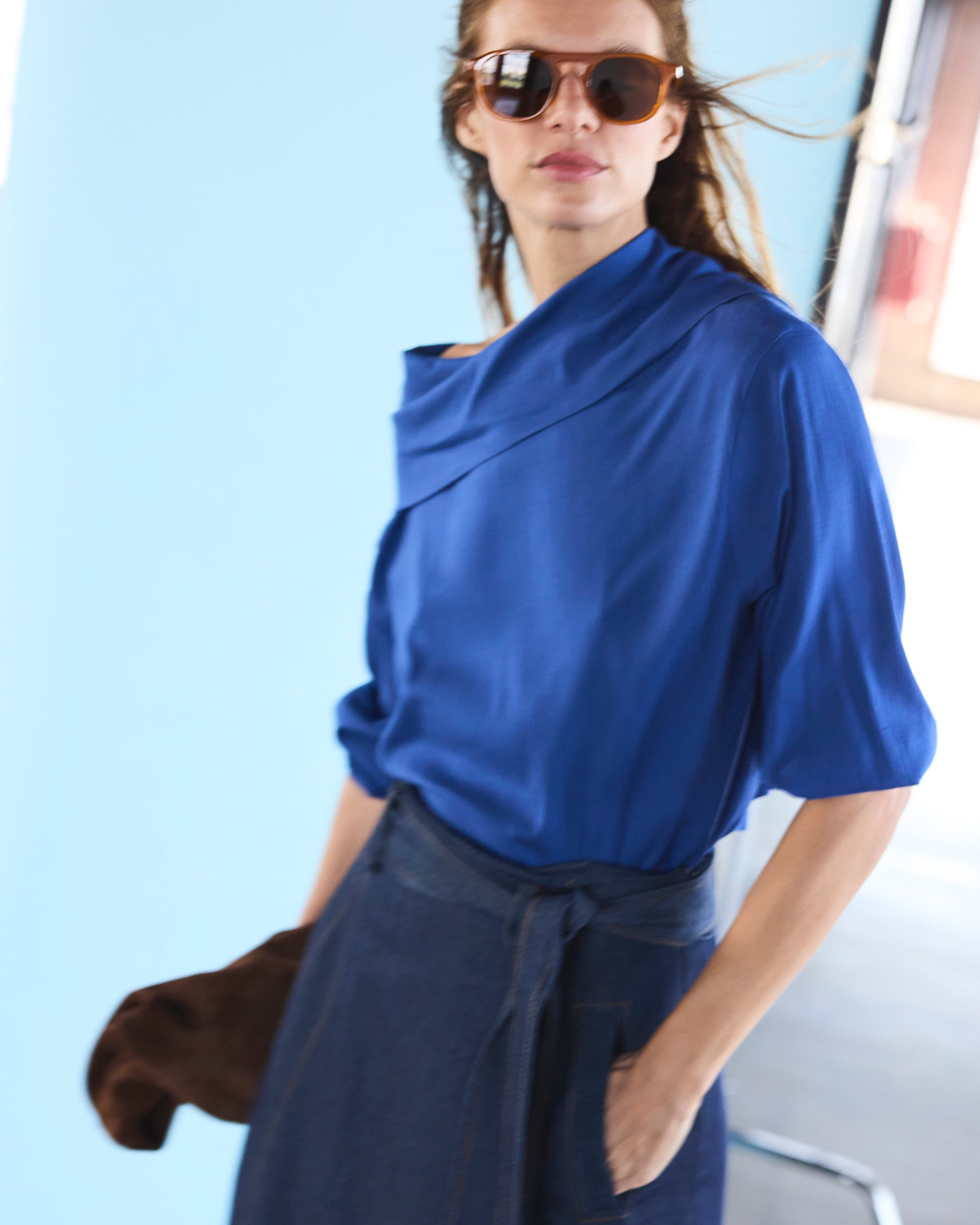 Blusa Nuage AzuL Rey