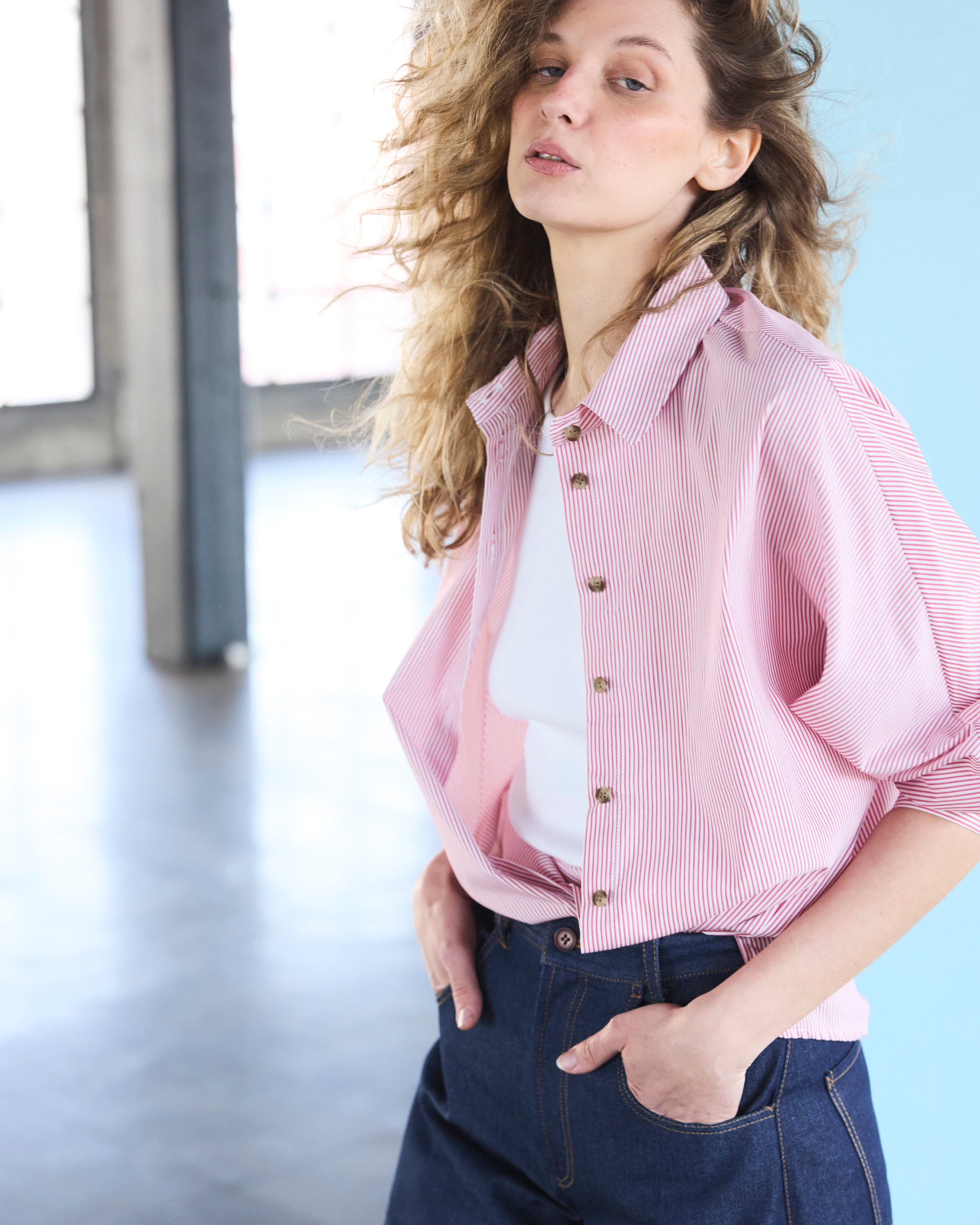 Polera Arkana Algodón Blanco