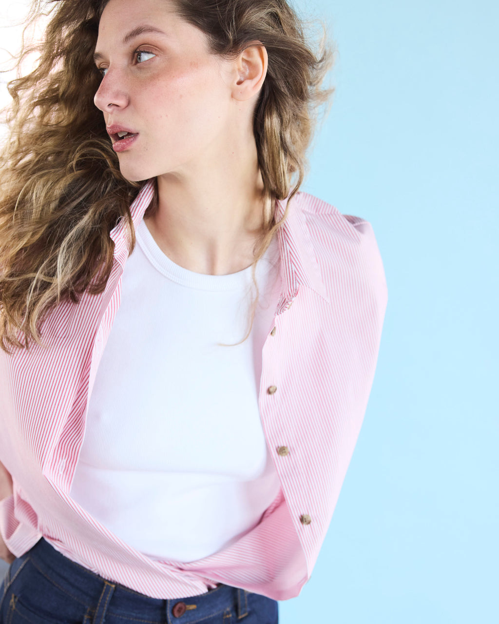 Polera Arkana Algodón Blanco