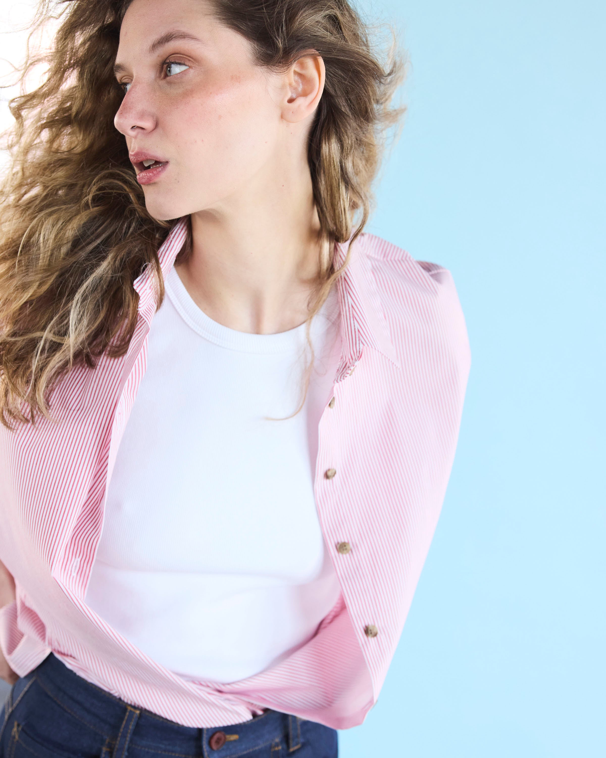 Polera Arkana Algodón Blanco