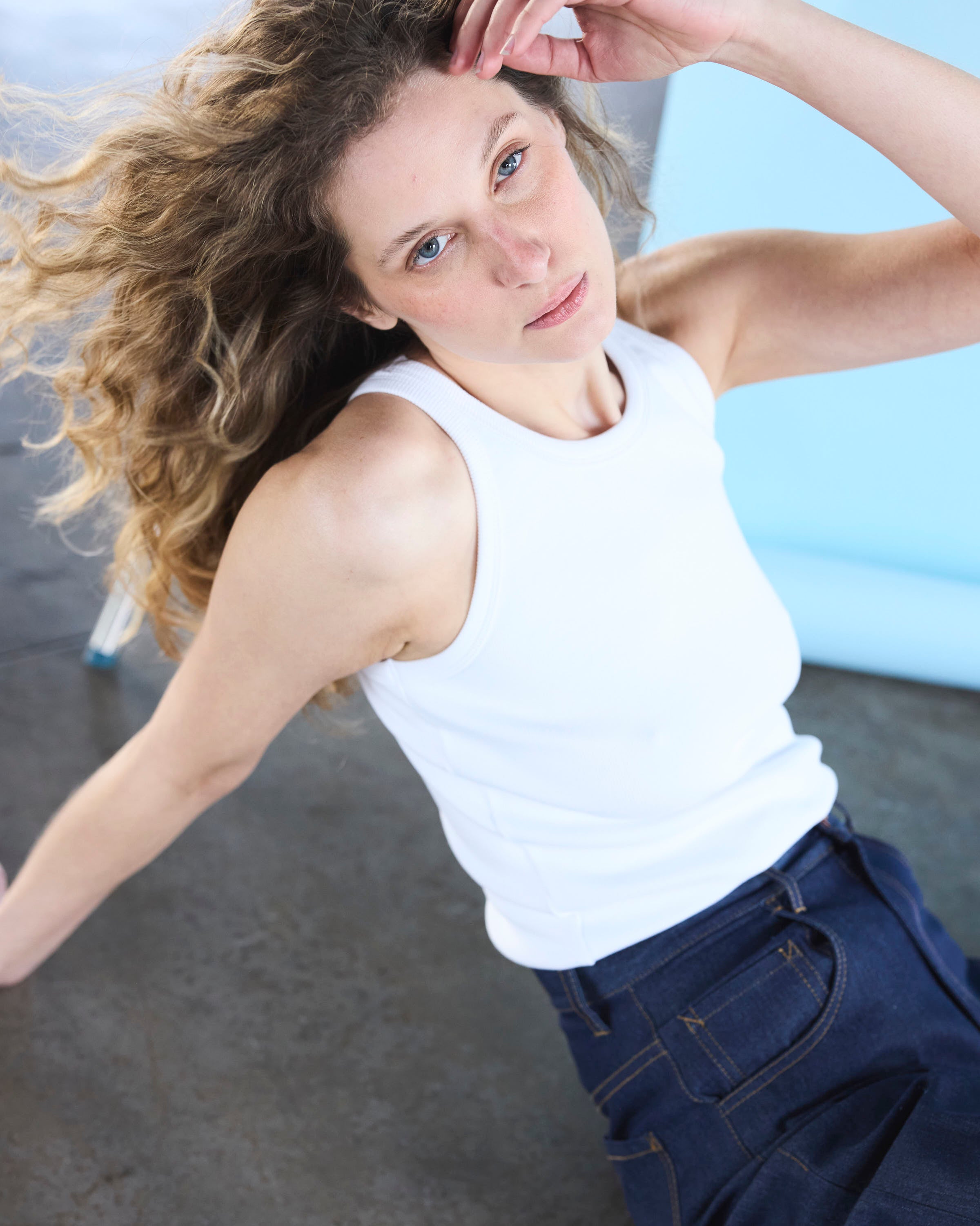 Polera Arkana Algodón Blanco