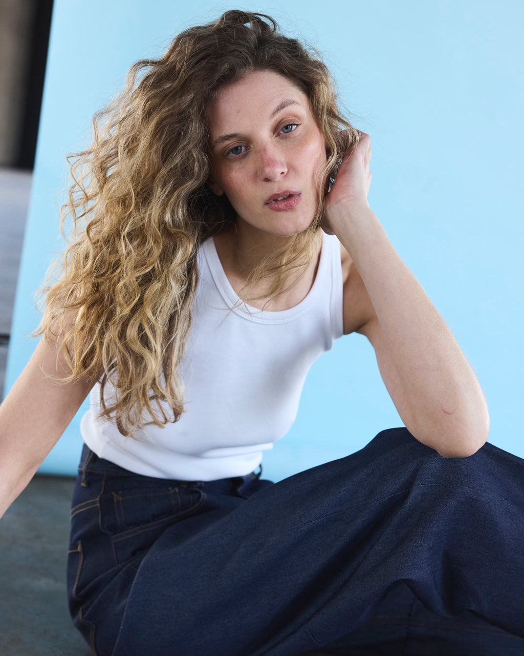 Polera Arkana Algodón Blanco