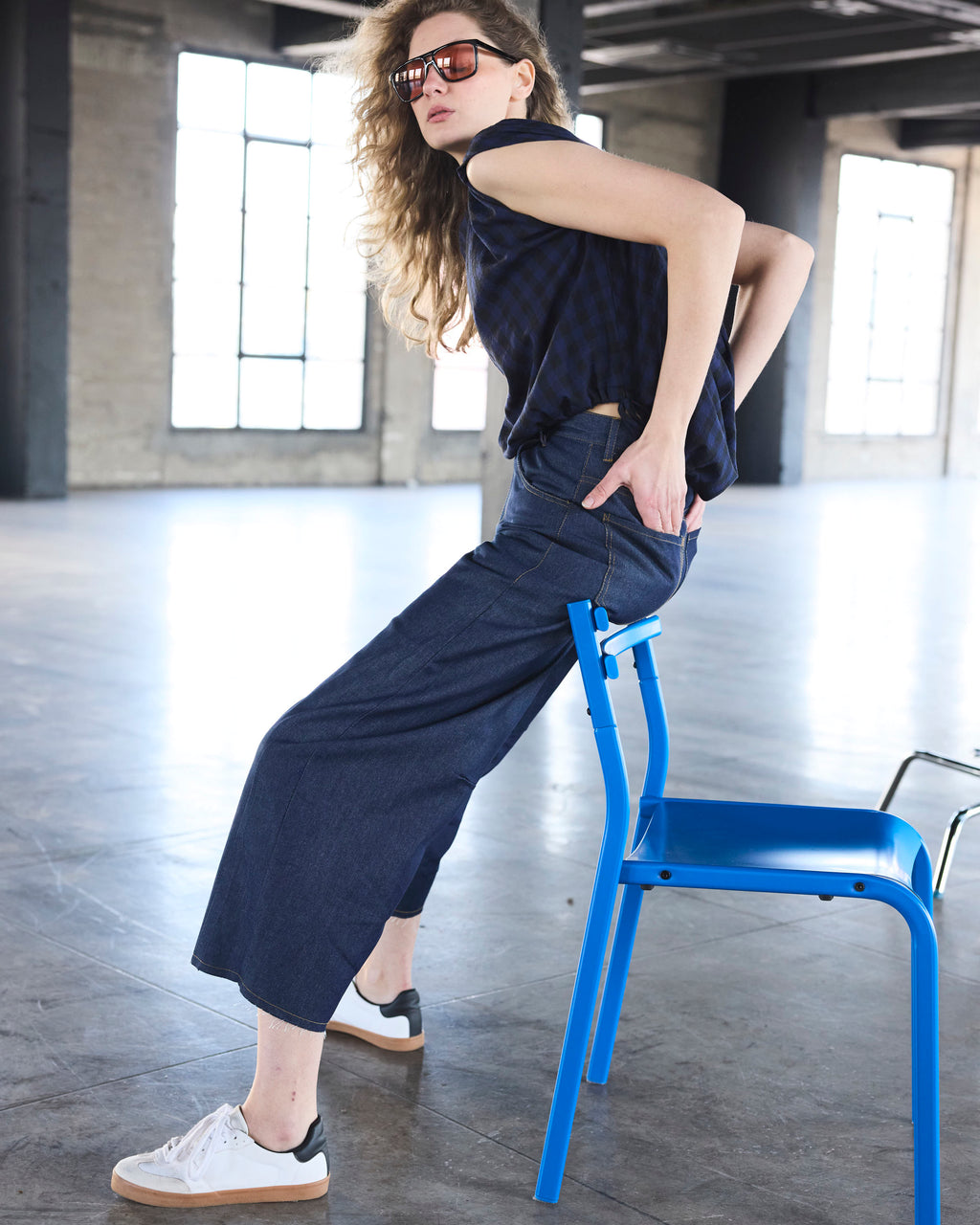 Pantalón Daft Denim Azul