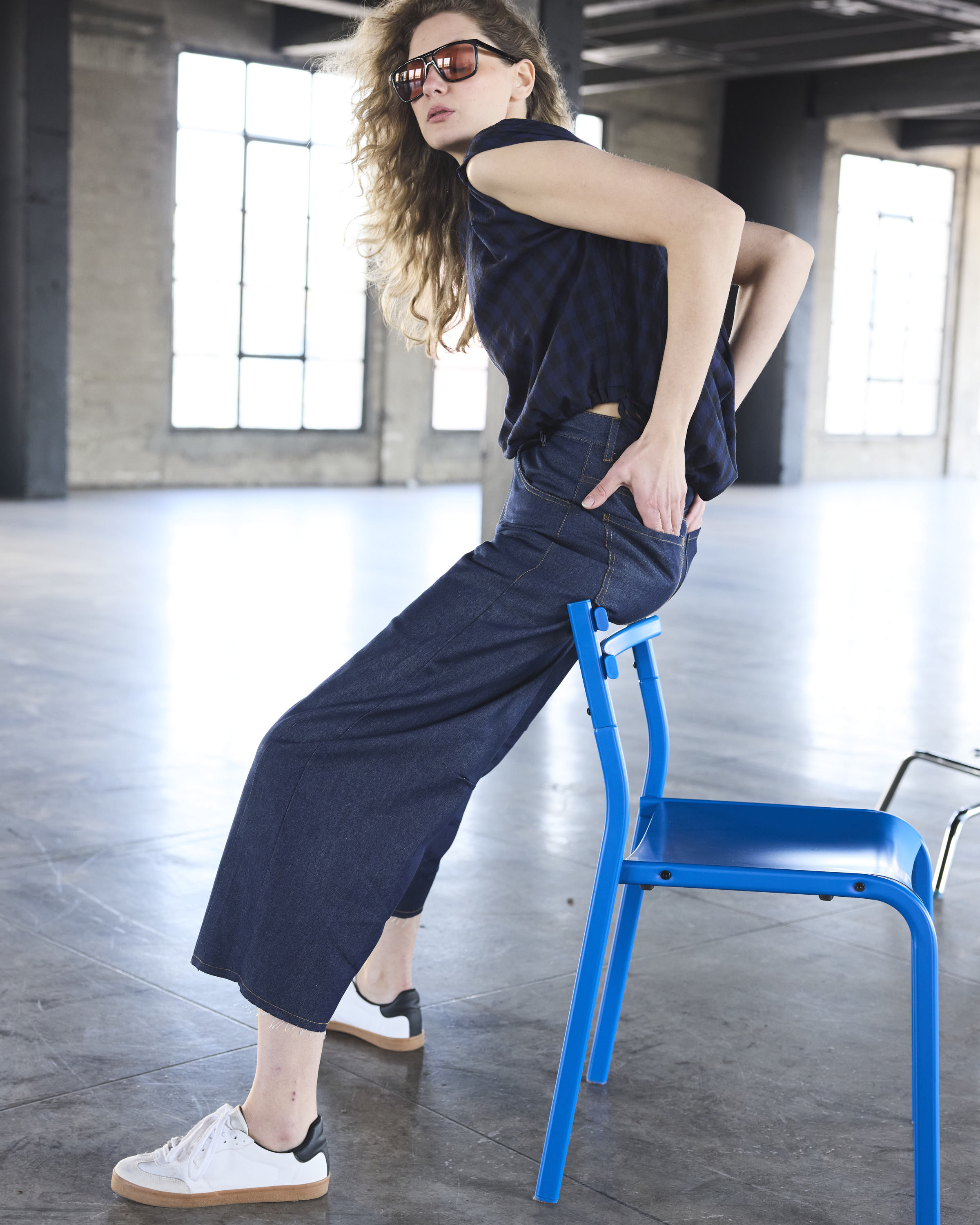 Pantalón Daft Denim Azul