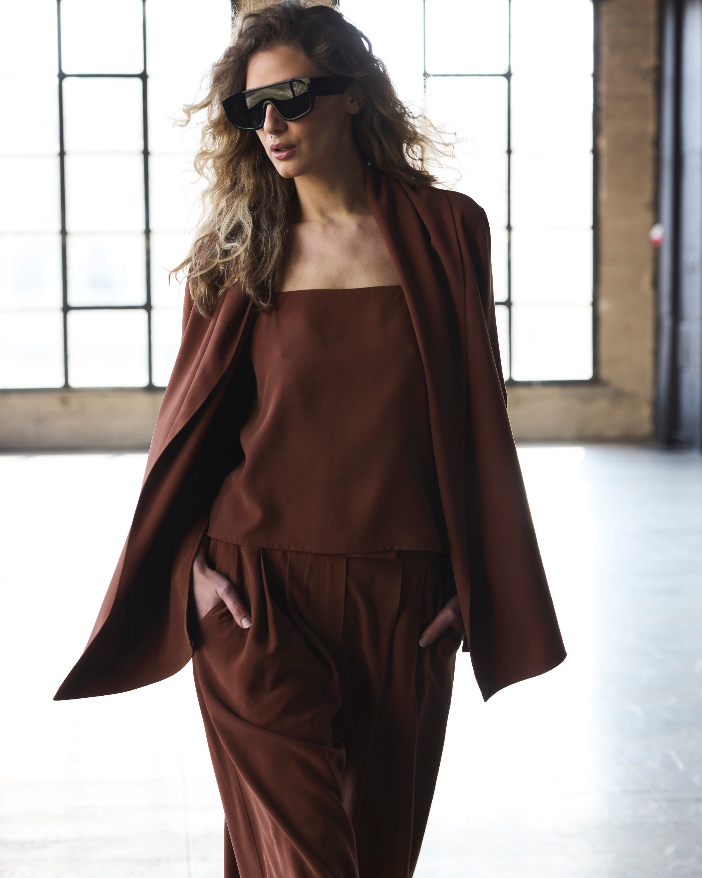 Blazer Temeraire Cupro Moca