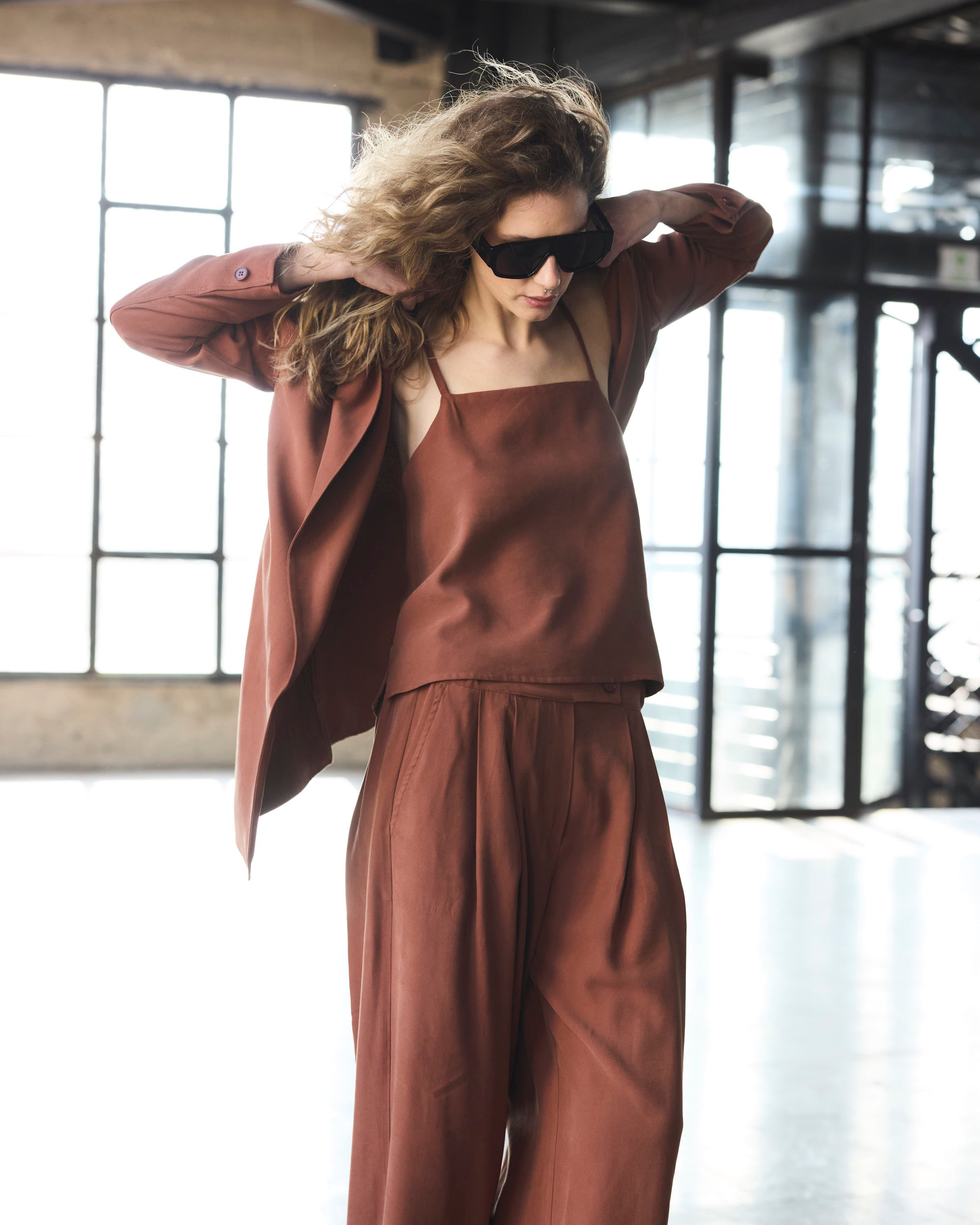 Blazer Temeraire Cupro Moca