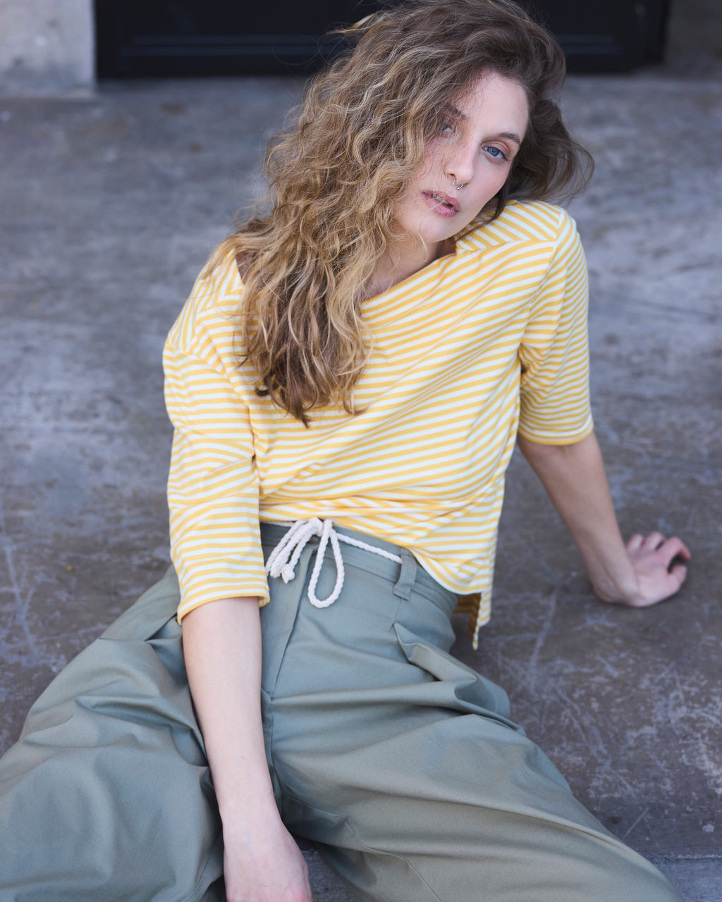 Pantalón Joie Gabardina Verde