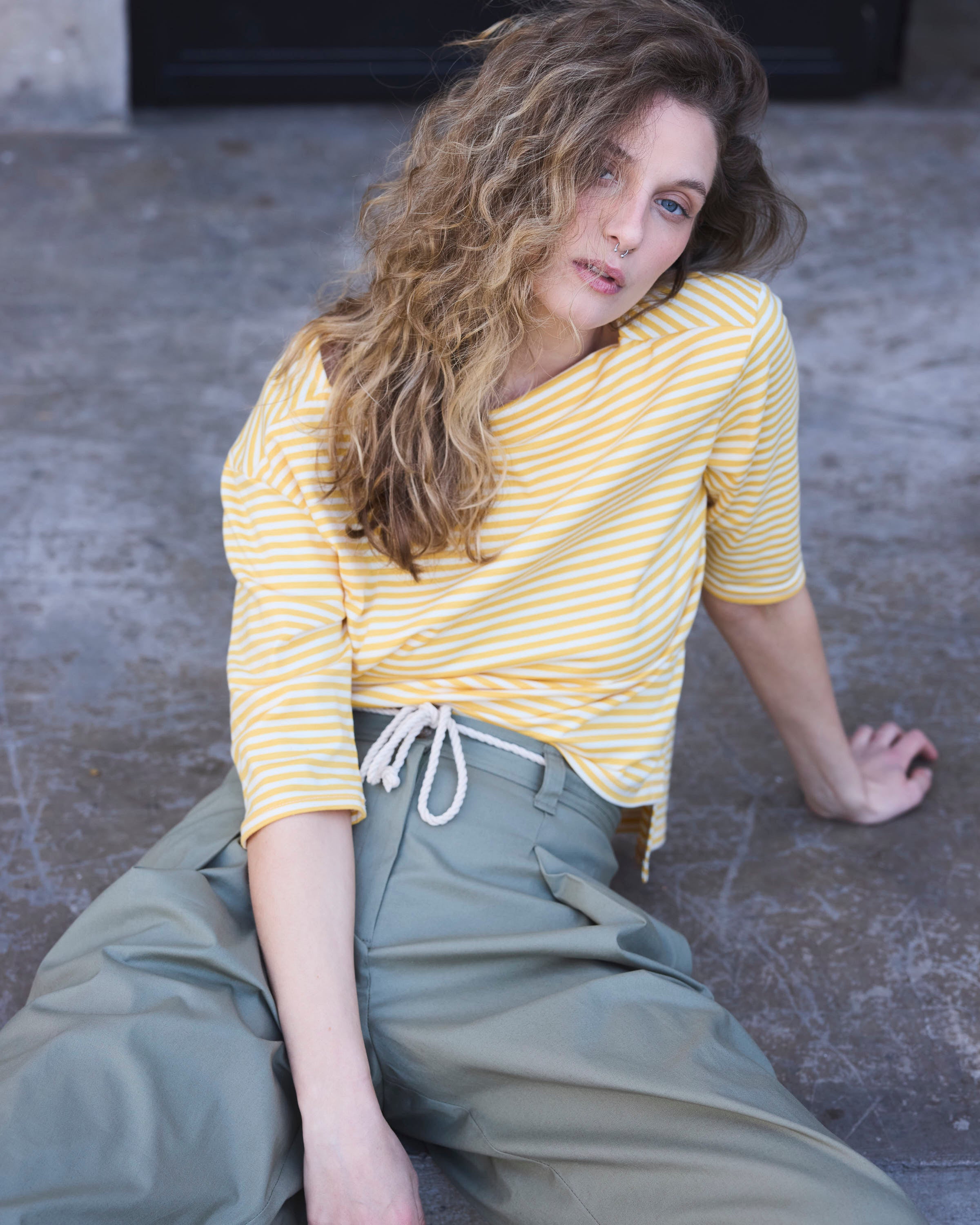 Pantalón Joie Gabardina Verde