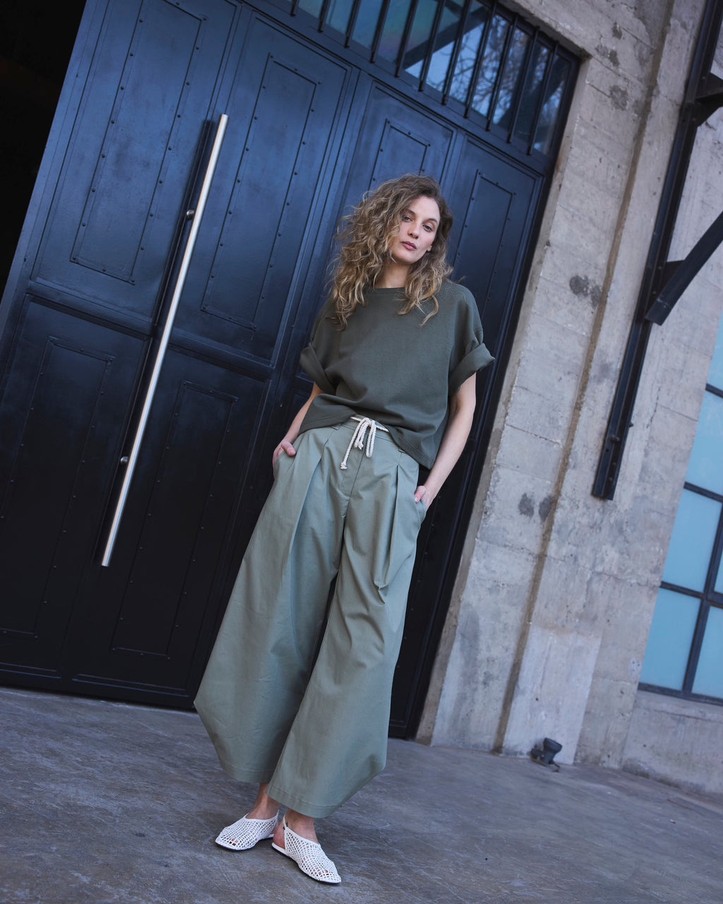 Polera Vaillance Verde Musgo