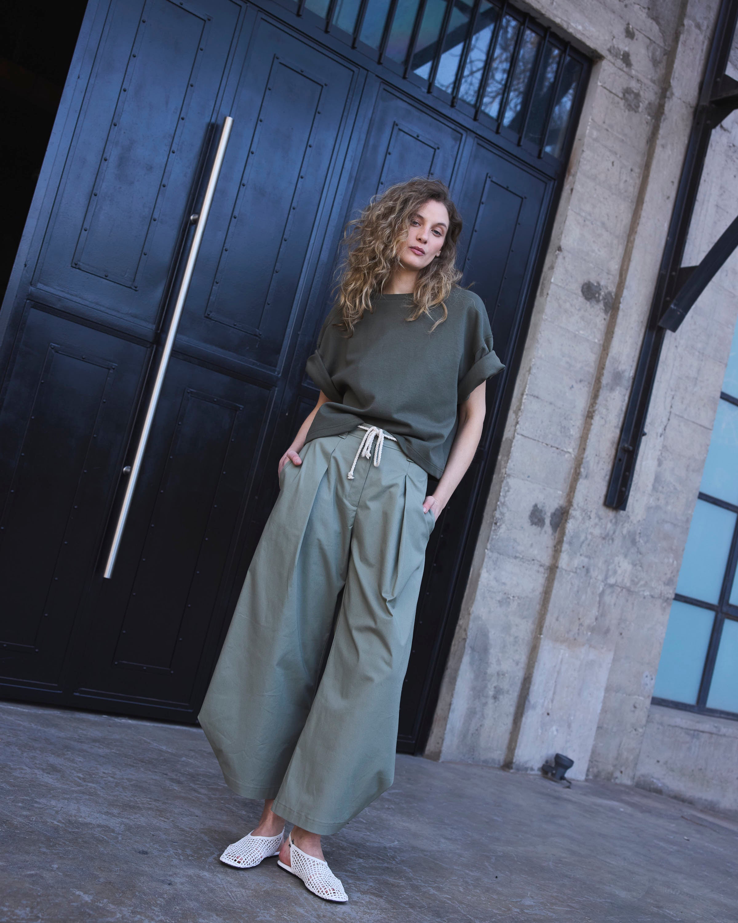 Polera Vaillance Verde Musgo