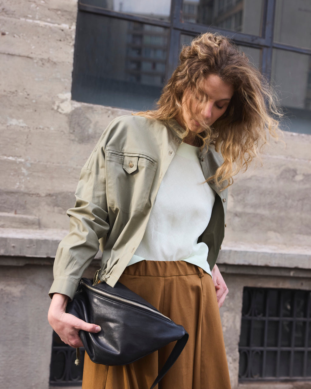 Top Meena Verde Agua