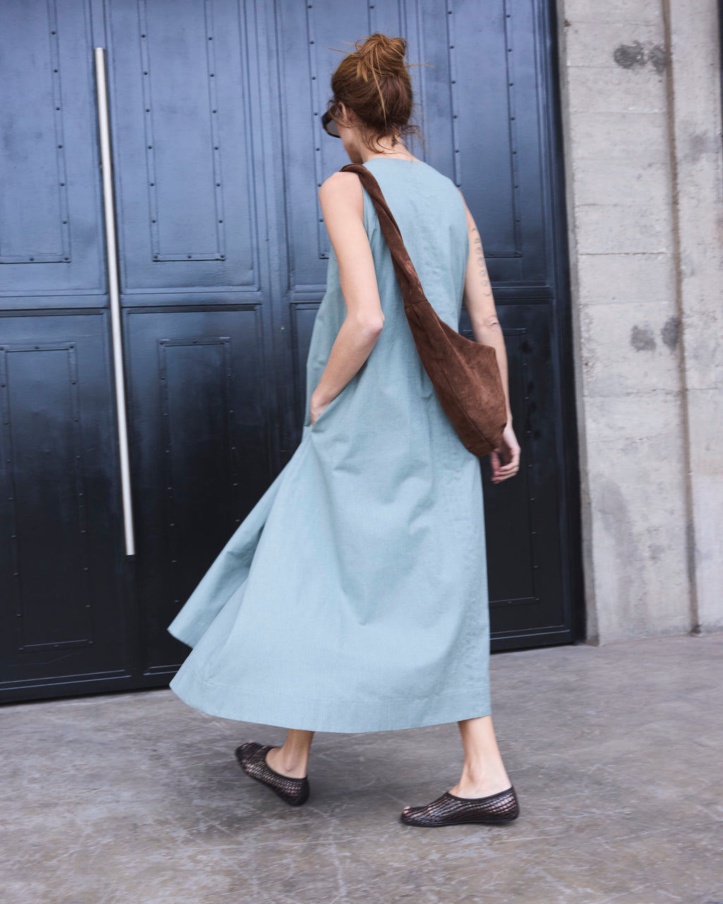 Vestido Desir Algodón Verde