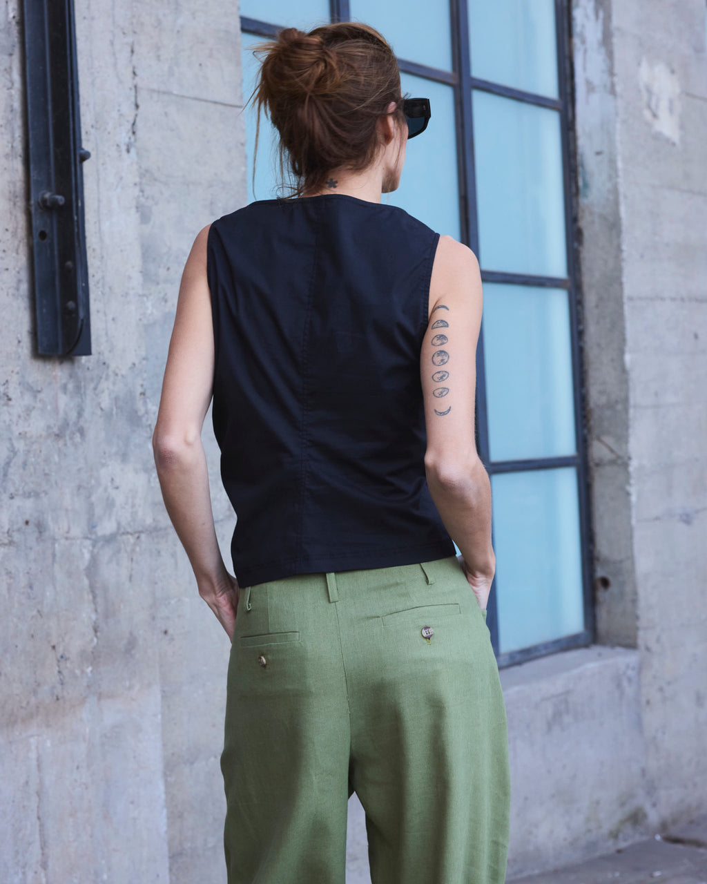 Top Nudo Legere Negro